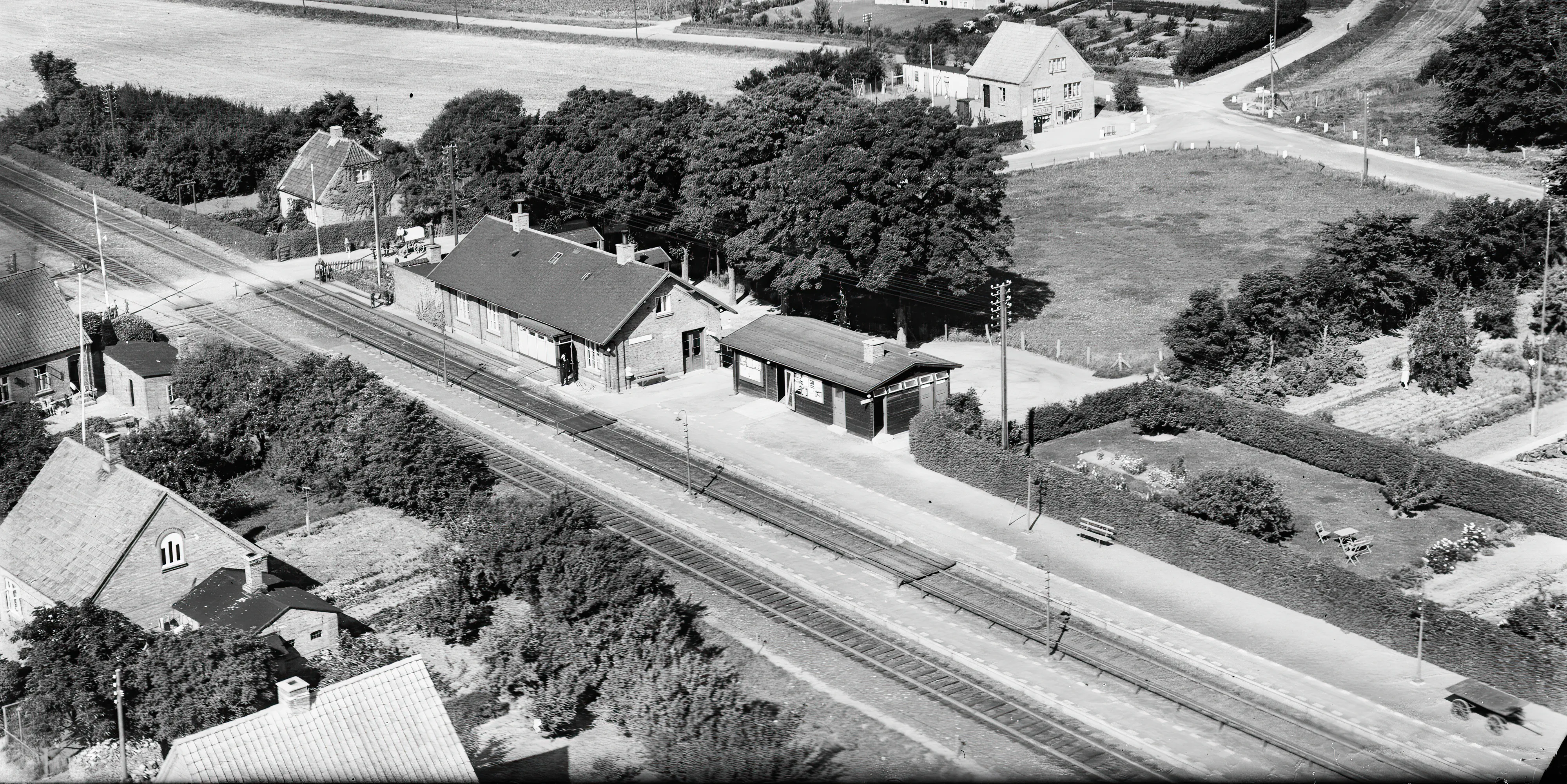 Billede af Lerbjerg Station.