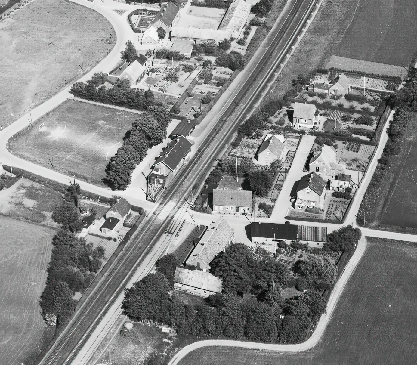 Billede af Lerbjerg Station. Billede af Lerbjerg Station.
