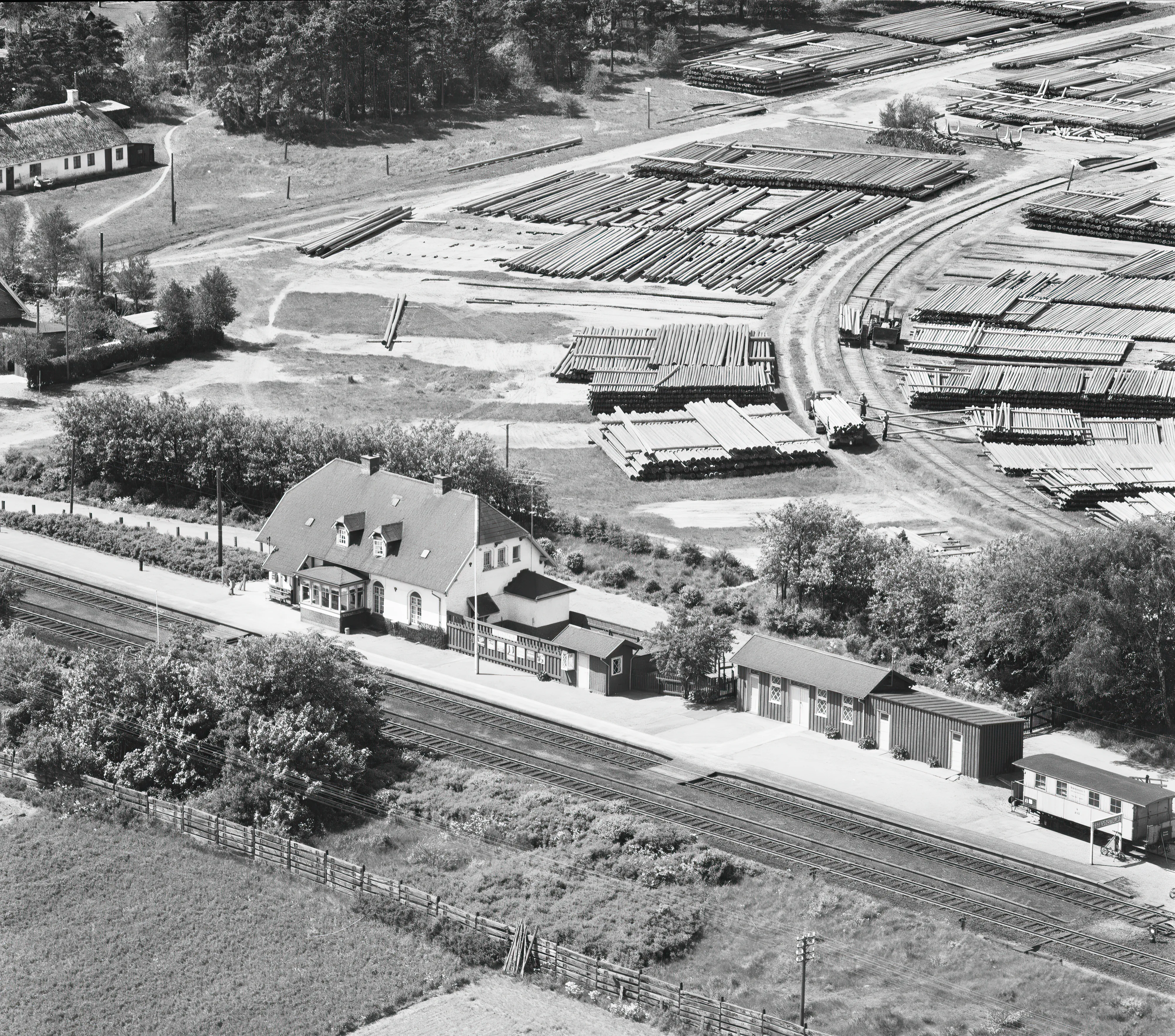 Billede af Stevnstrup Station.