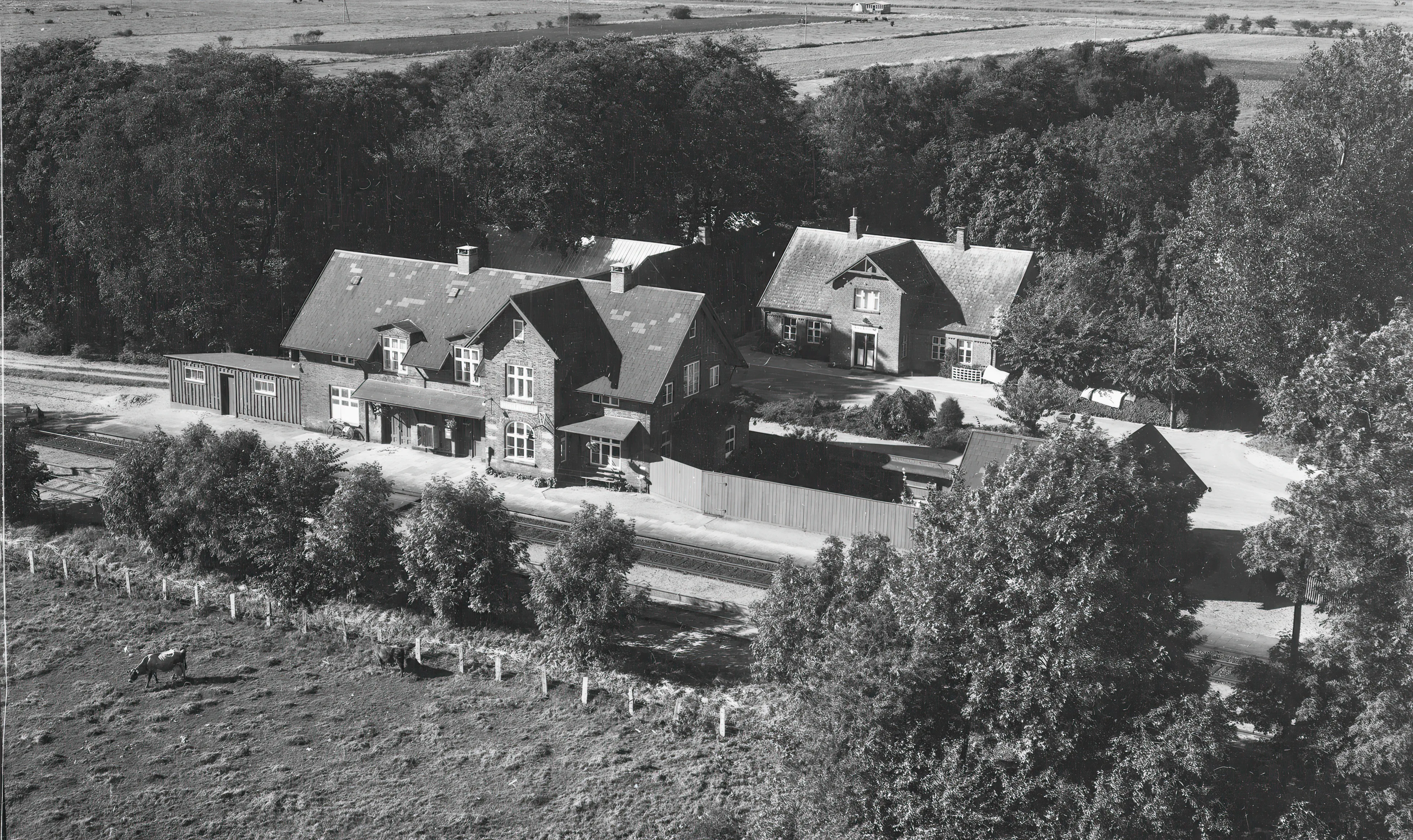 Billede af Uggelhuse Station. Billede af Uggelhuse Station.