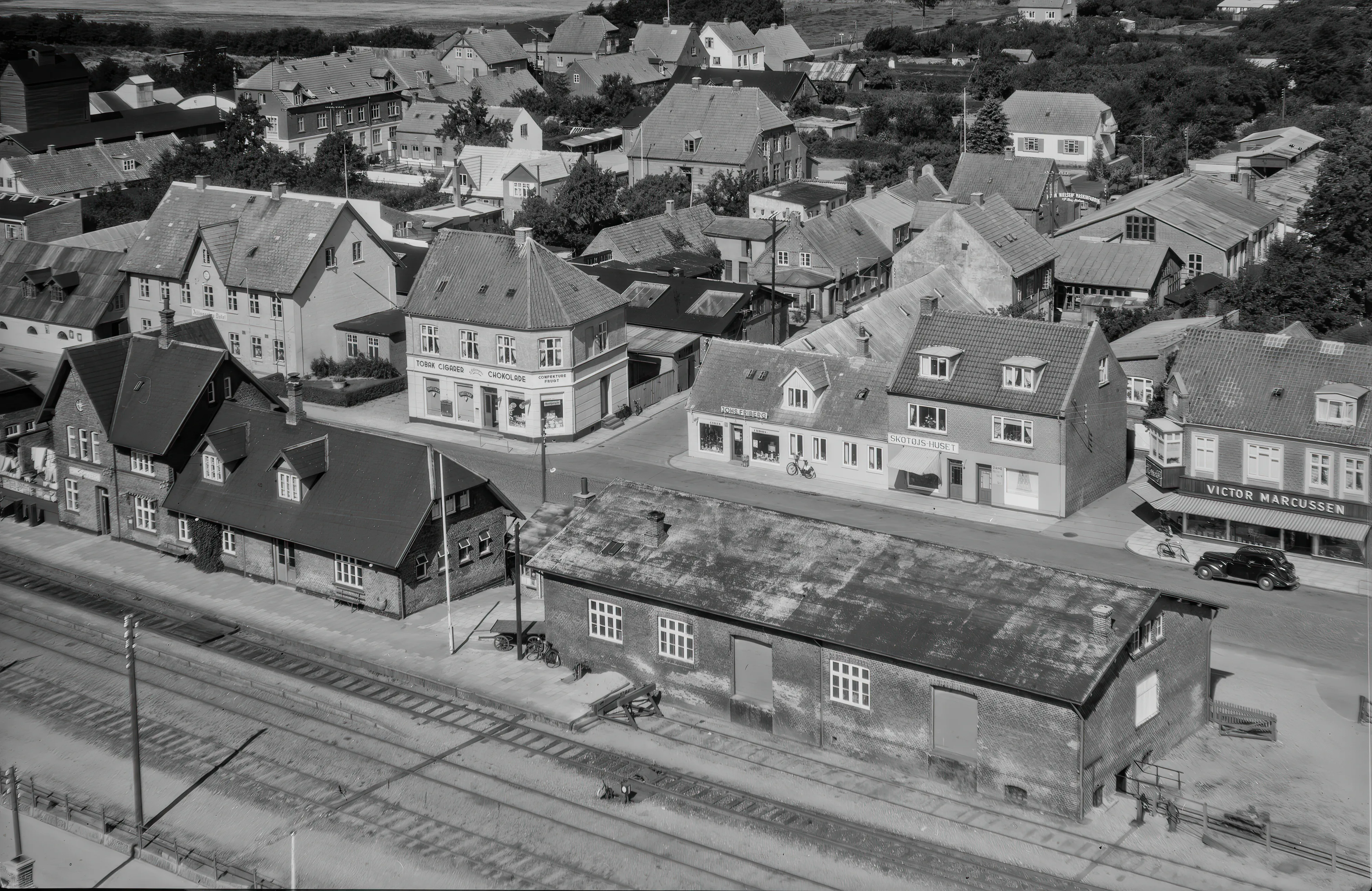 Billede af Allingåbro Station.