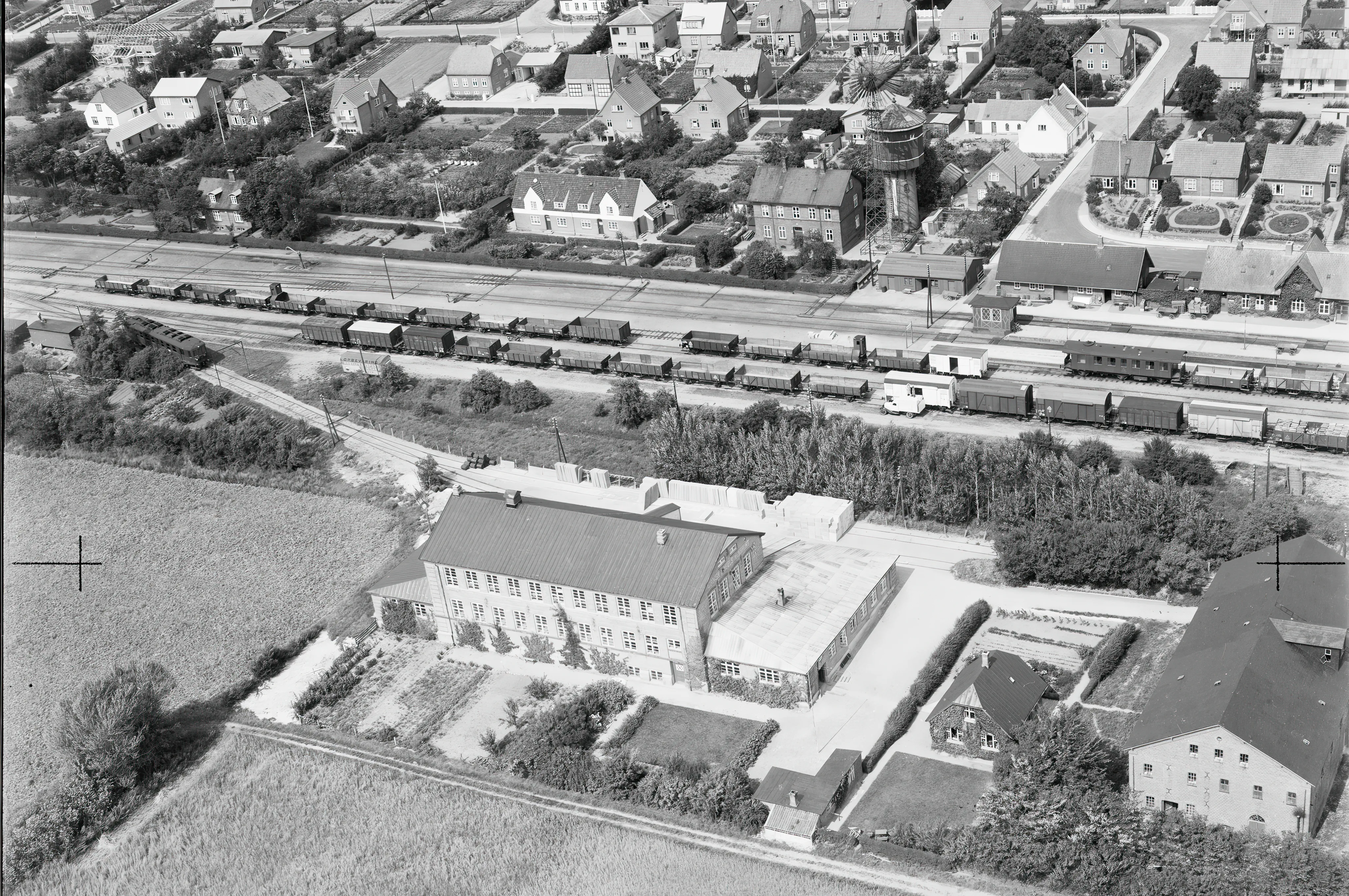 Billede af Ryomgård Station. Billede af Ryomgård Station.
