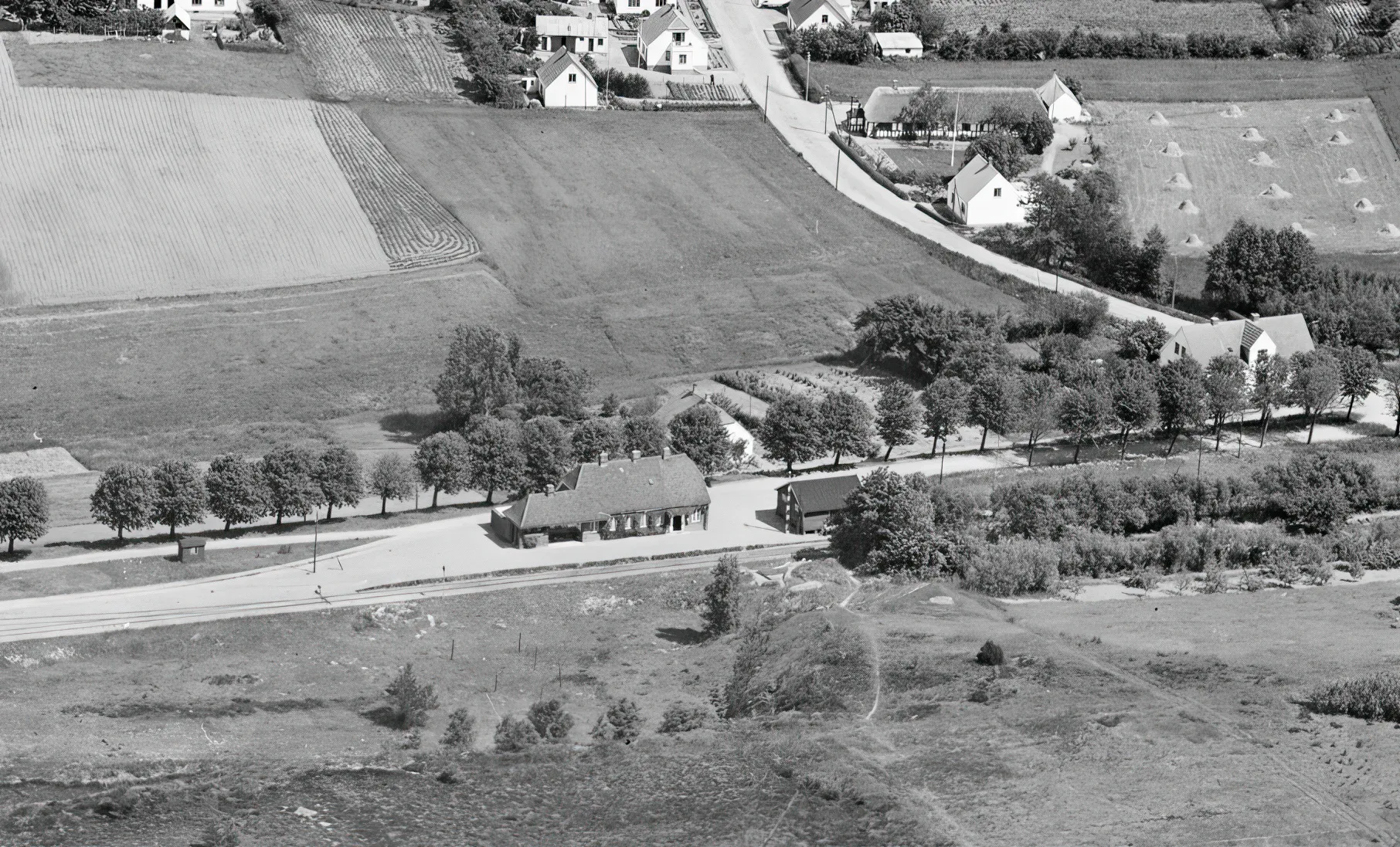 Billede af Glesborg Station.