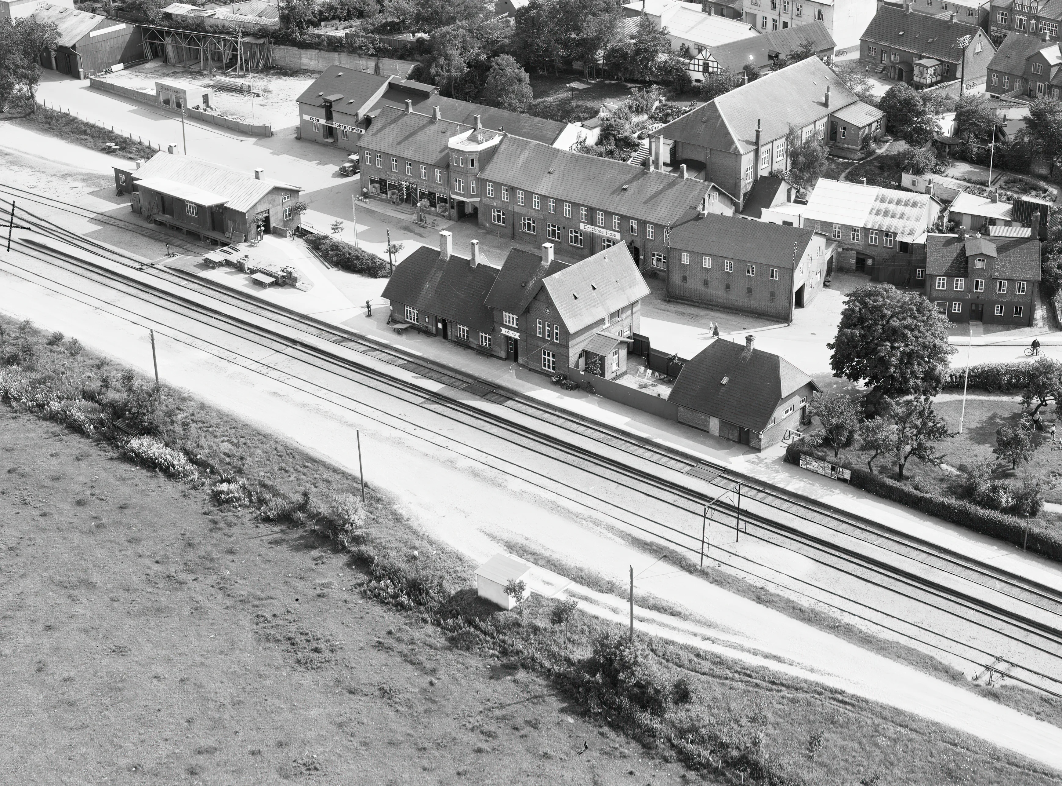 Billede af Kolind Station.