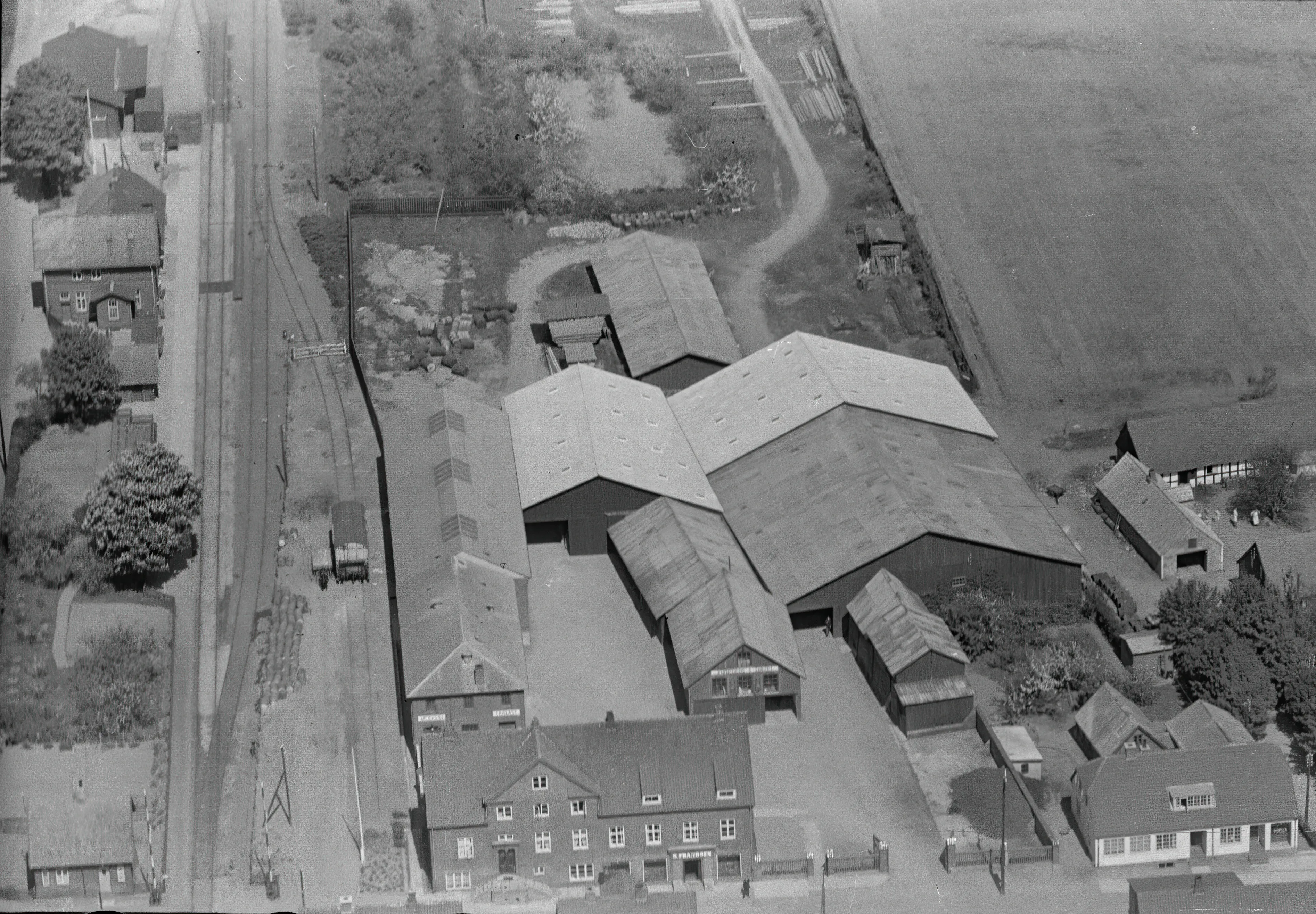 Billede af Hornslet Station.