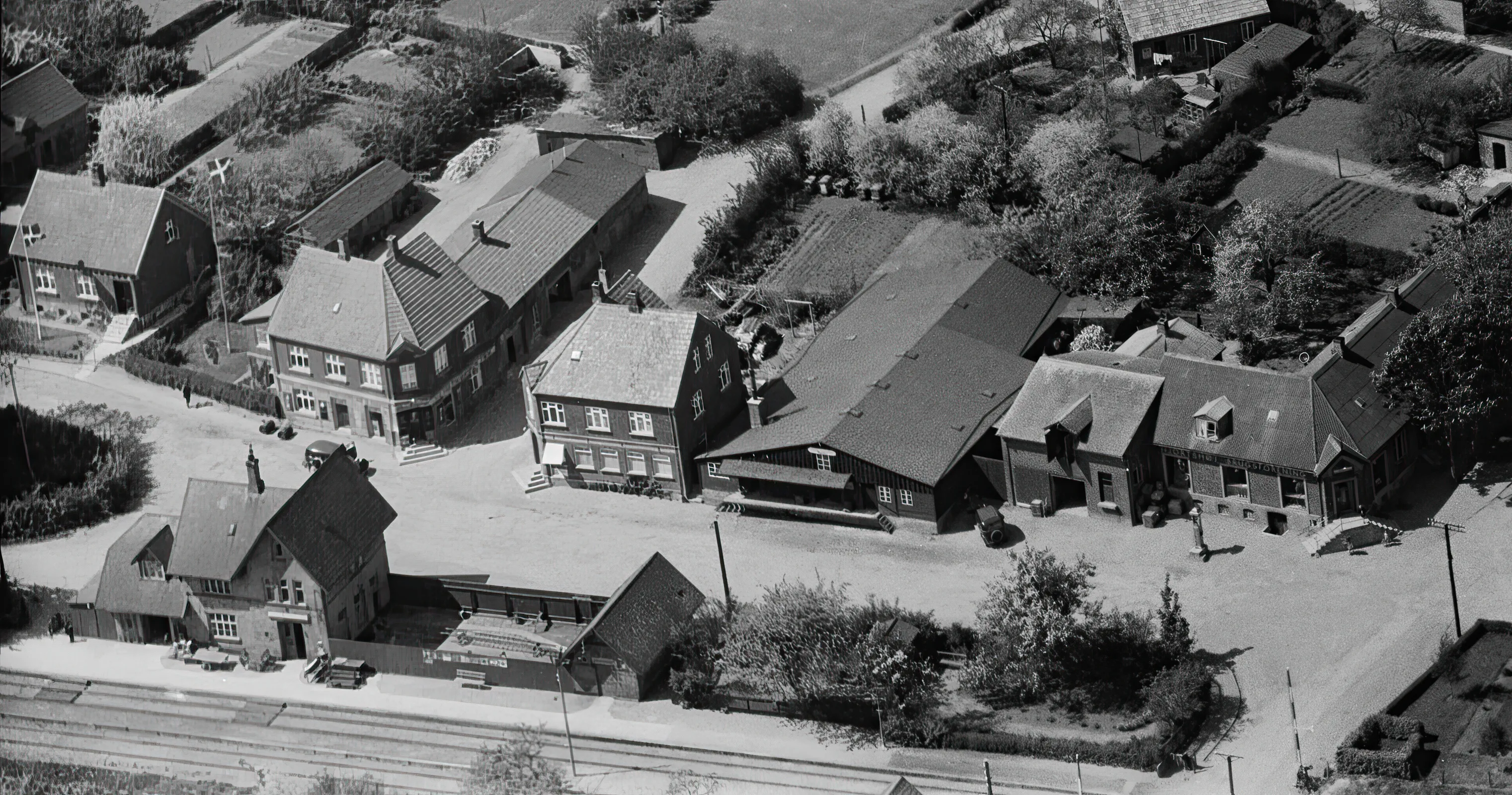 Billede af Hjortshøj Station.