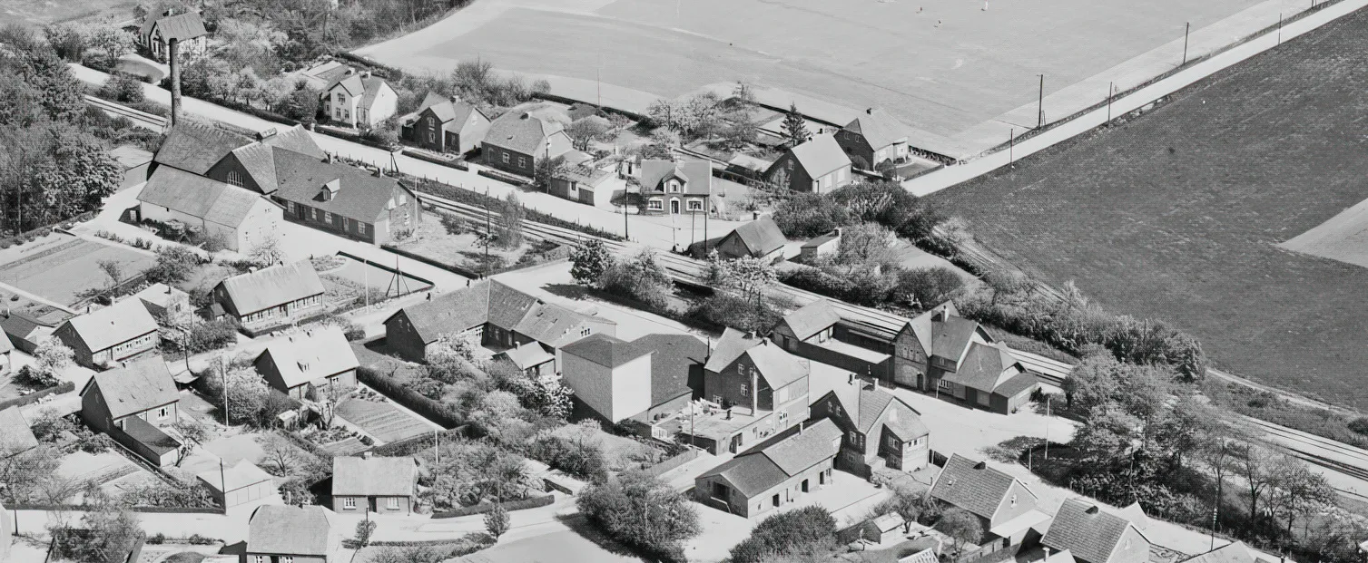 Billede af Hjortshøj Station.