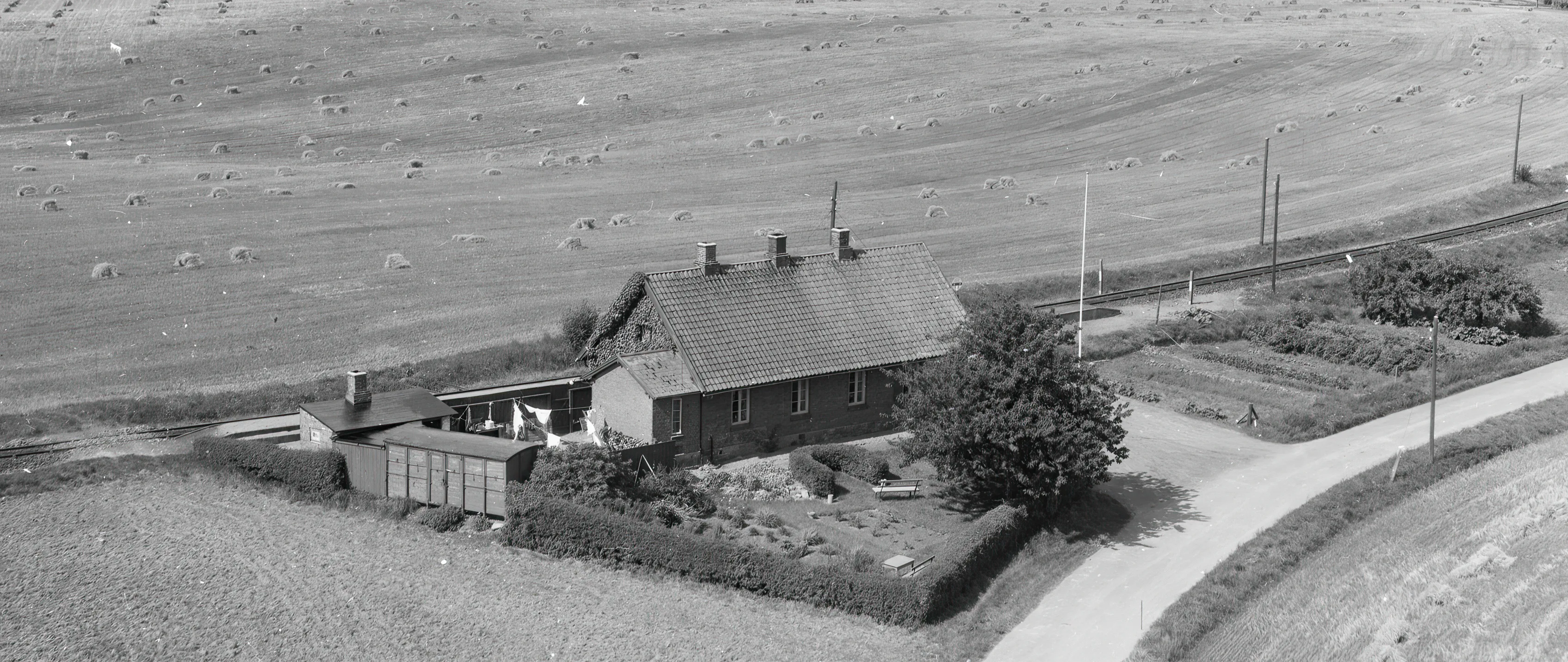 Billede af Gunnestrup Station.