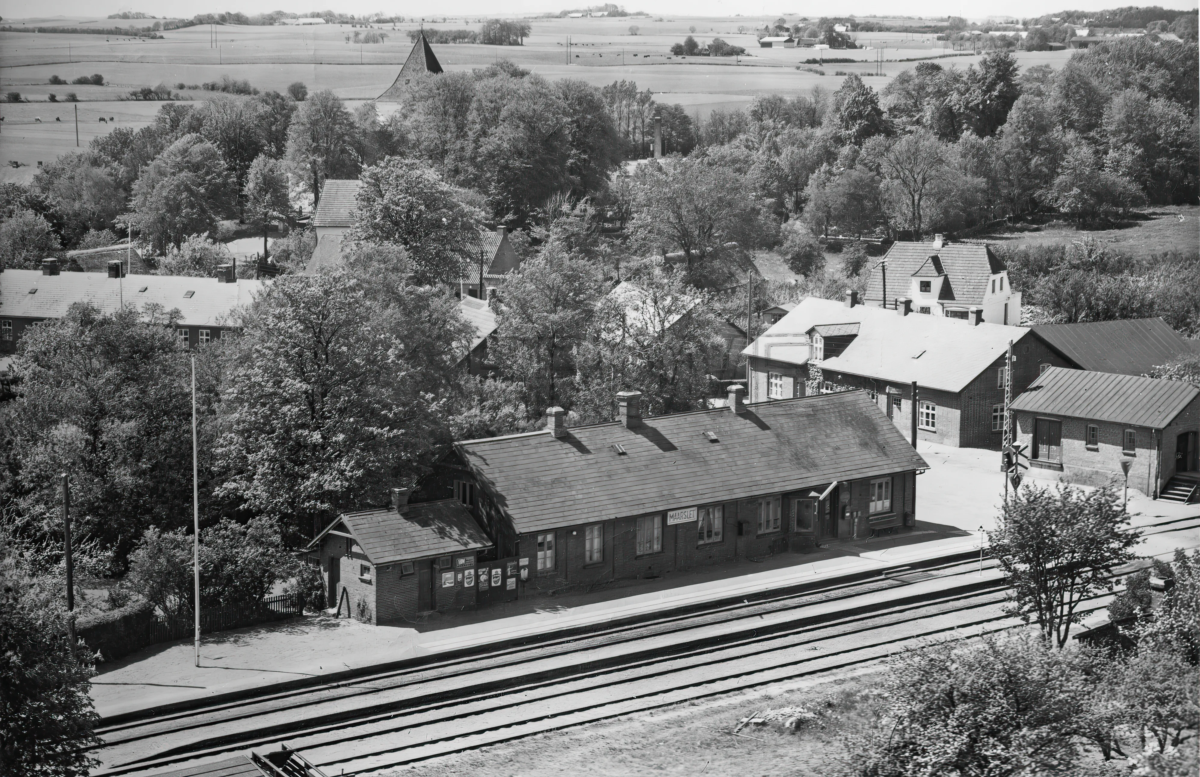 Billede af Mårslet Station. Billede af Mårslet Station.