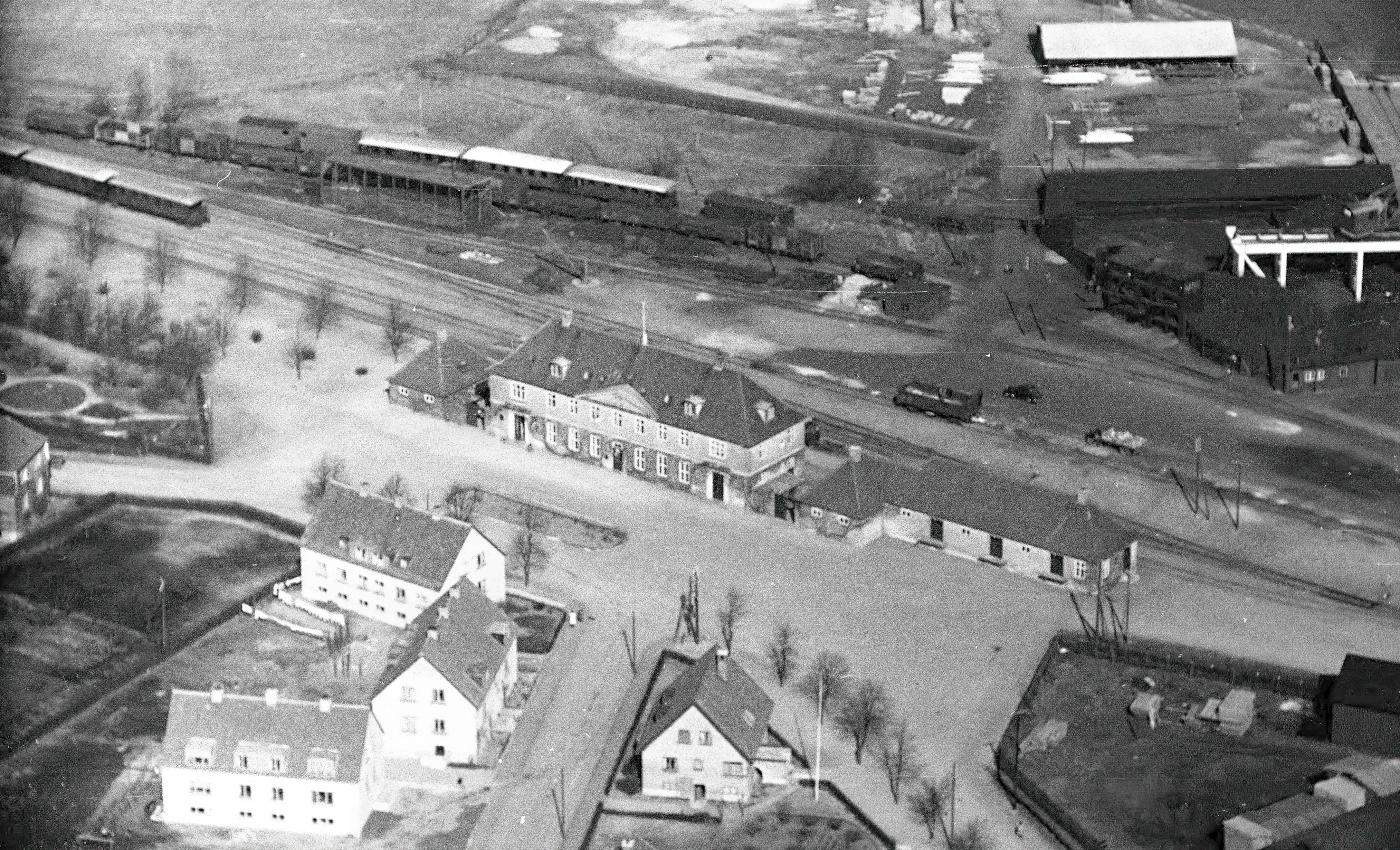 Billede af Mariager Station.