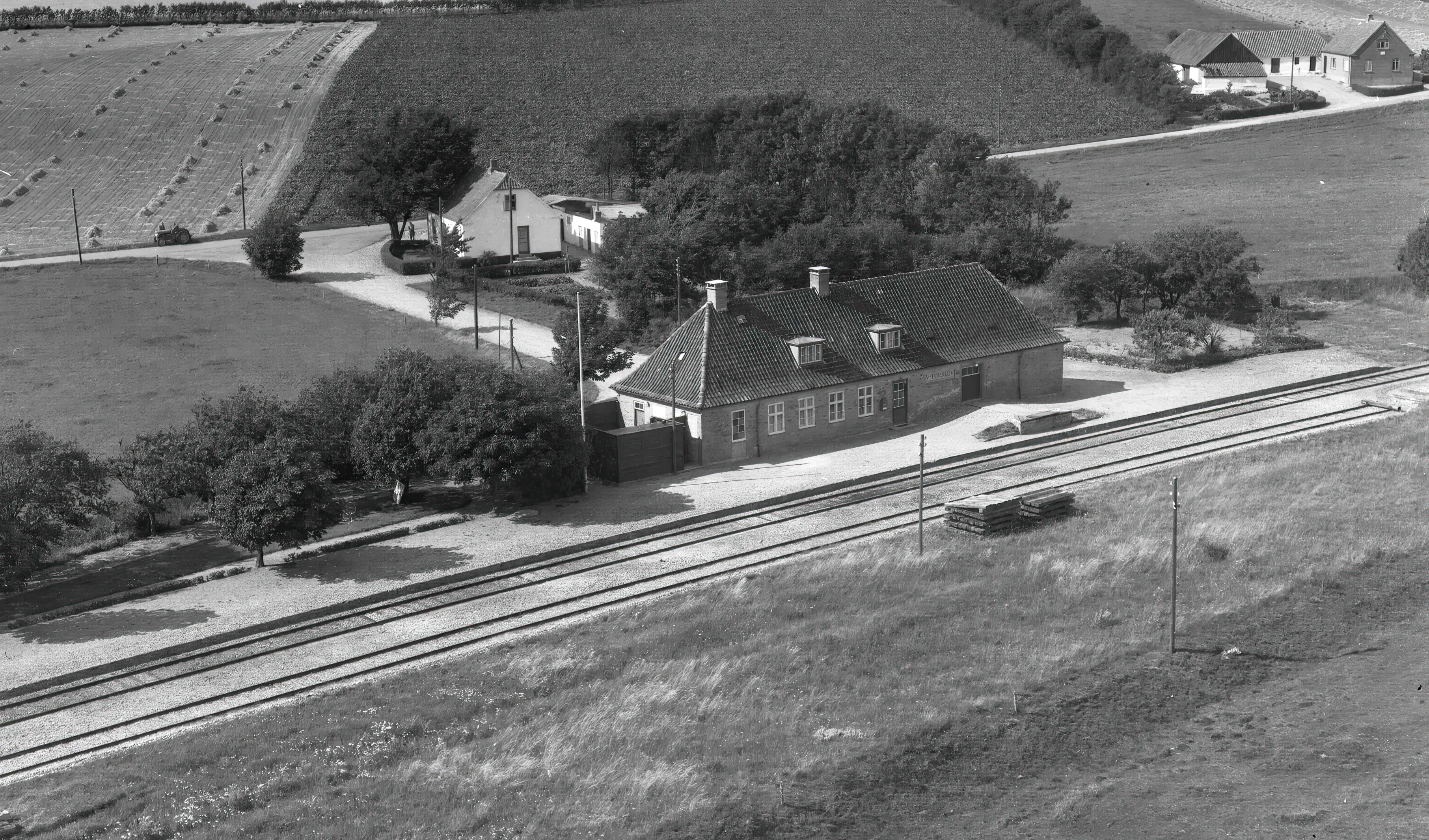 Billede af Vester Tørslev Station.