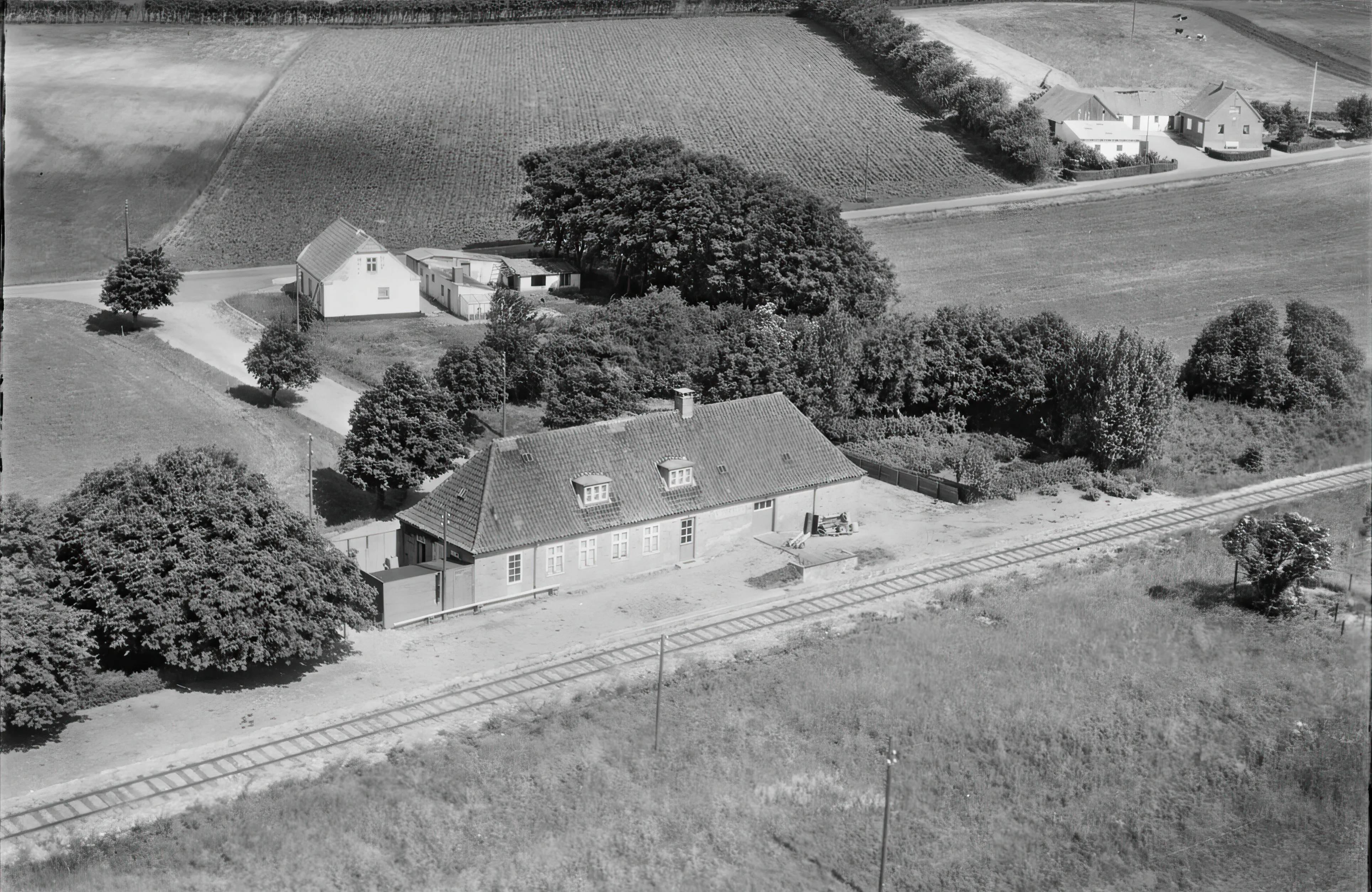 Billede af Vester Tørslev Station.