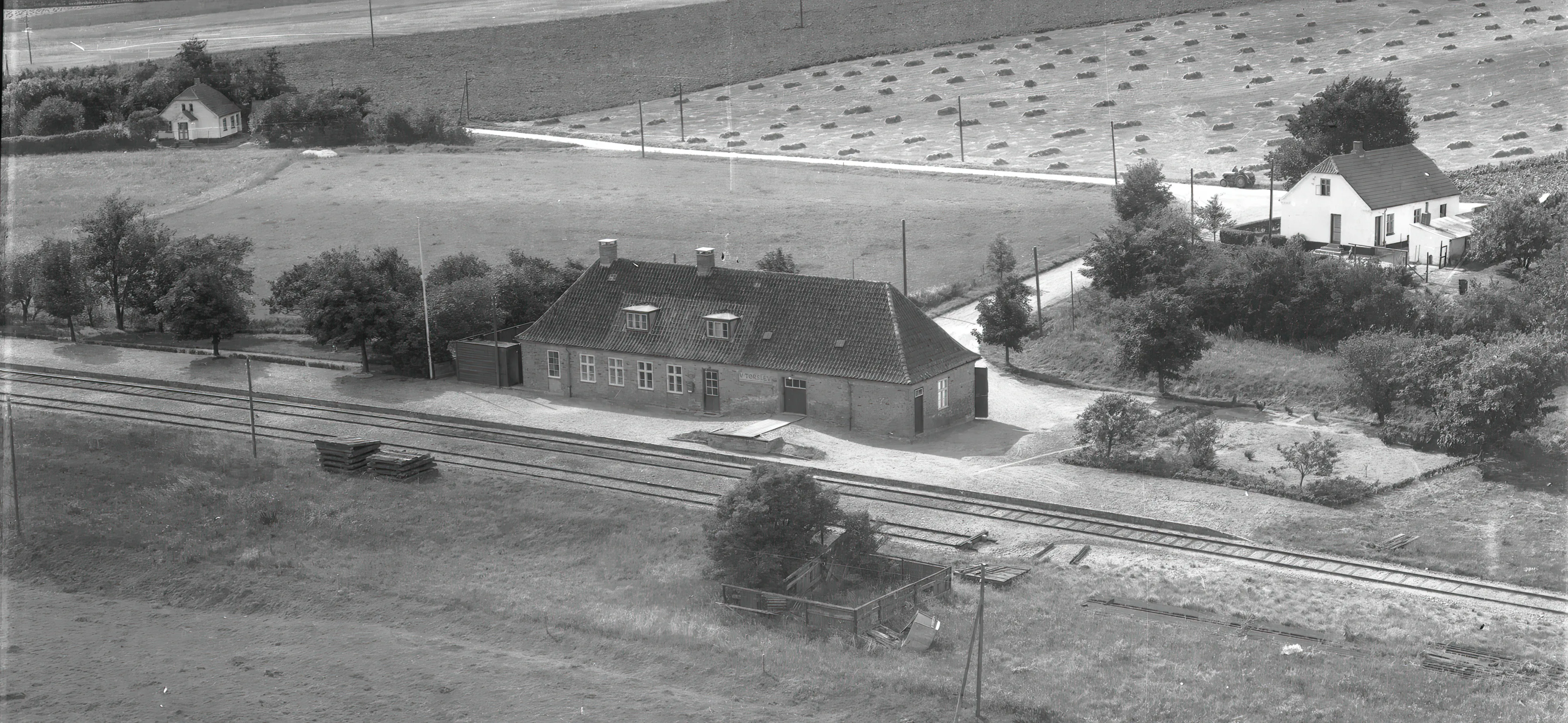 Billede af Vester Tørslev Station.