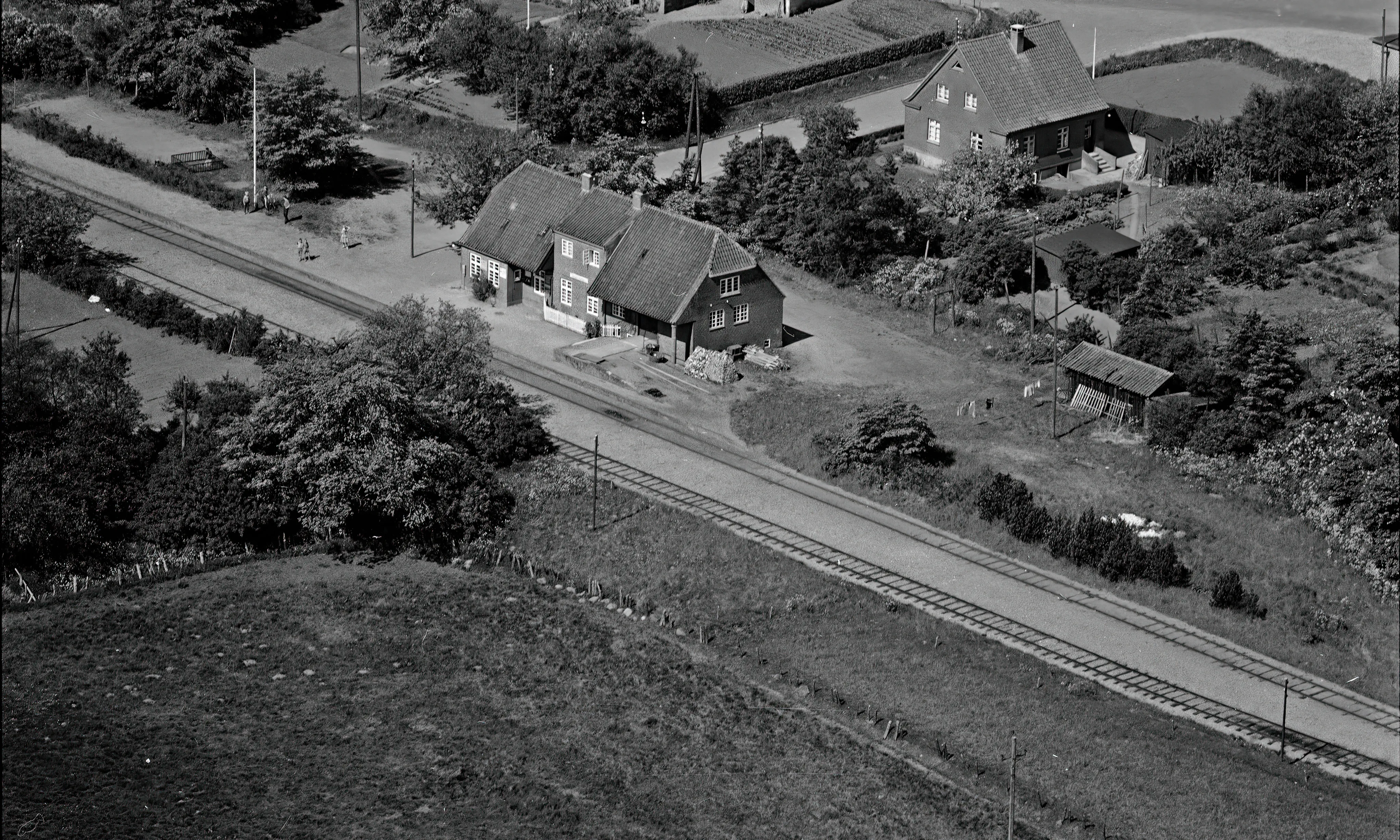 Billede af Vejrumbro Station.