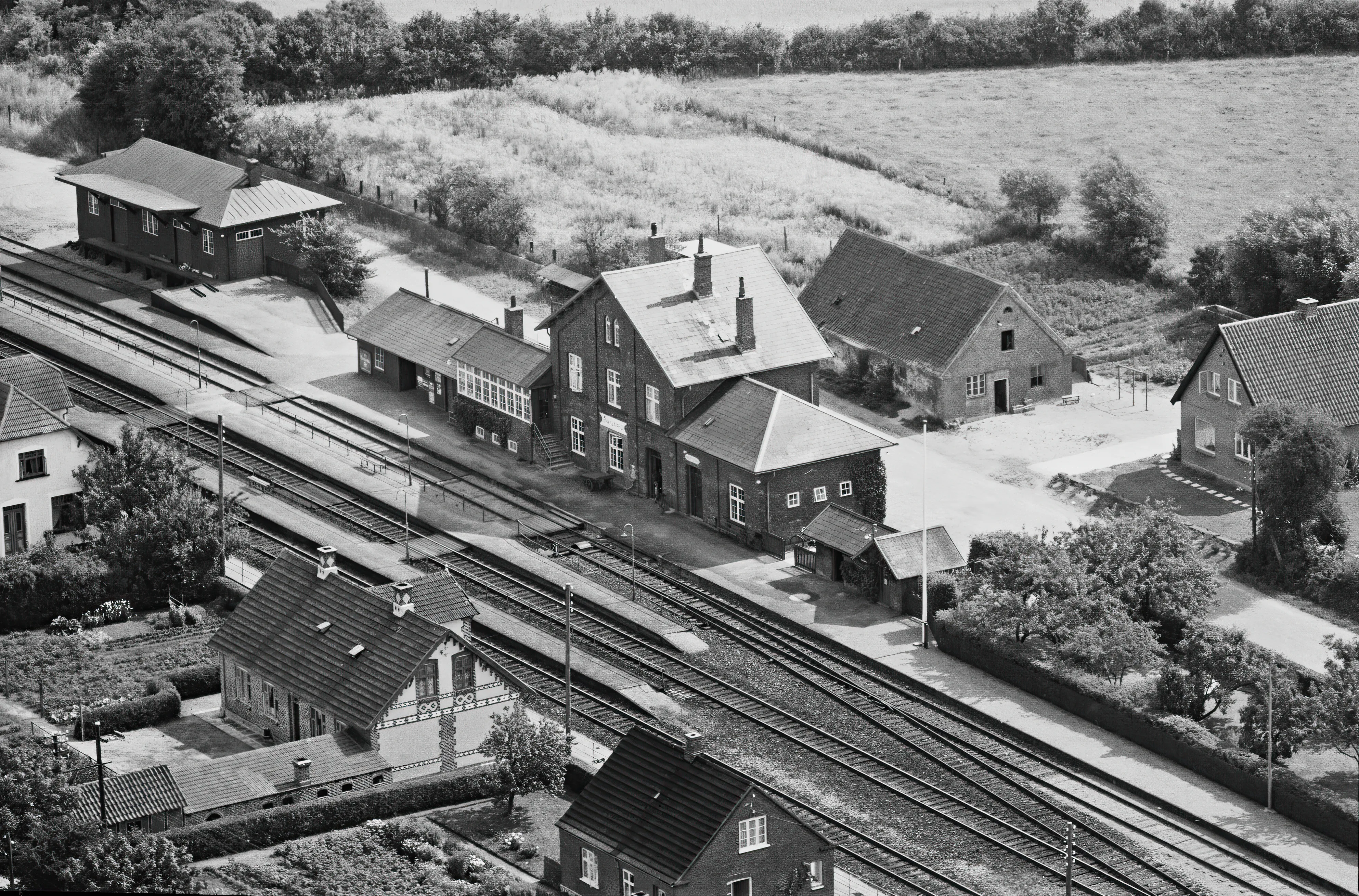 Billede af Daugård Station.