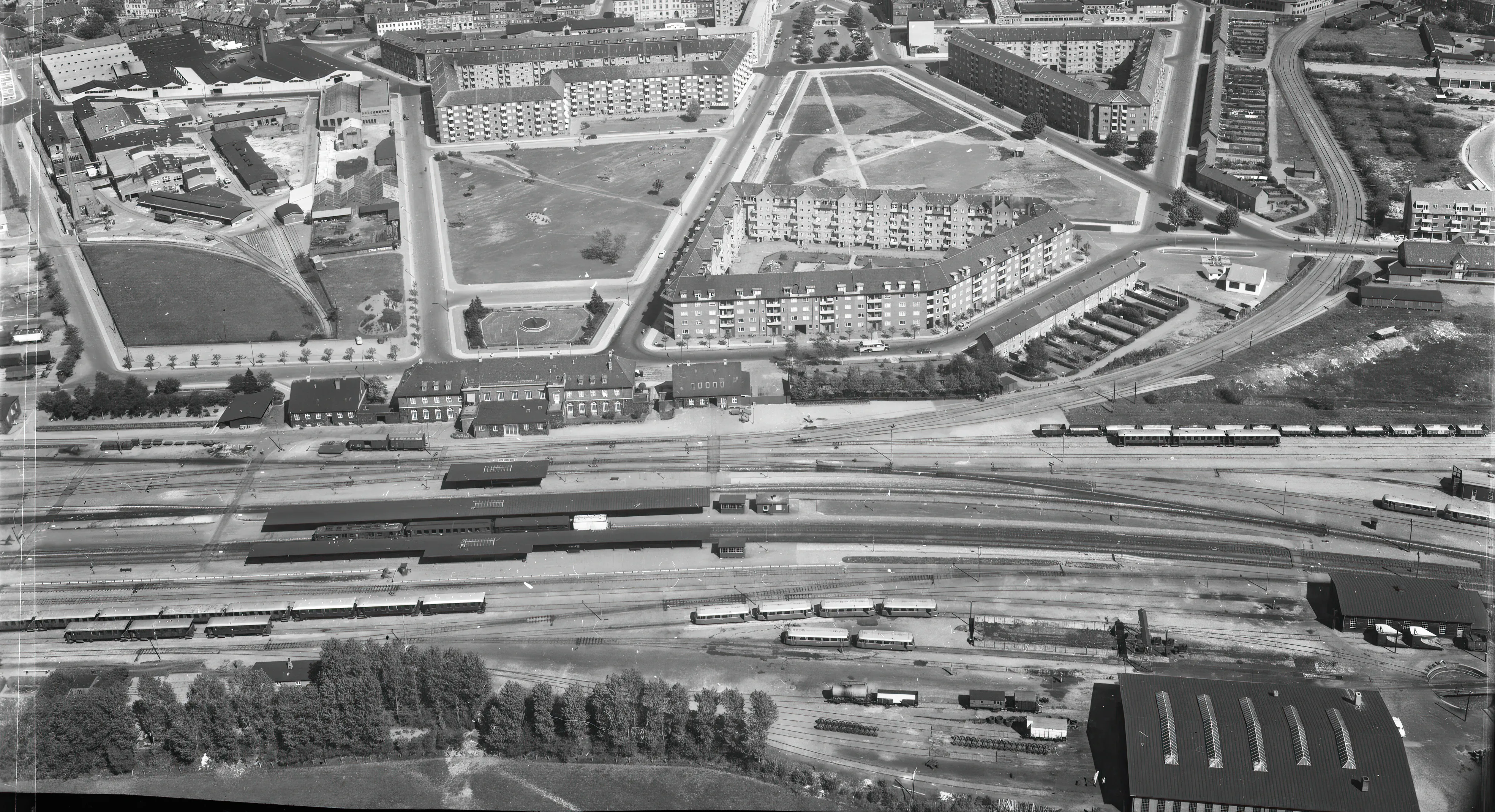 Billede af Horsens Station.