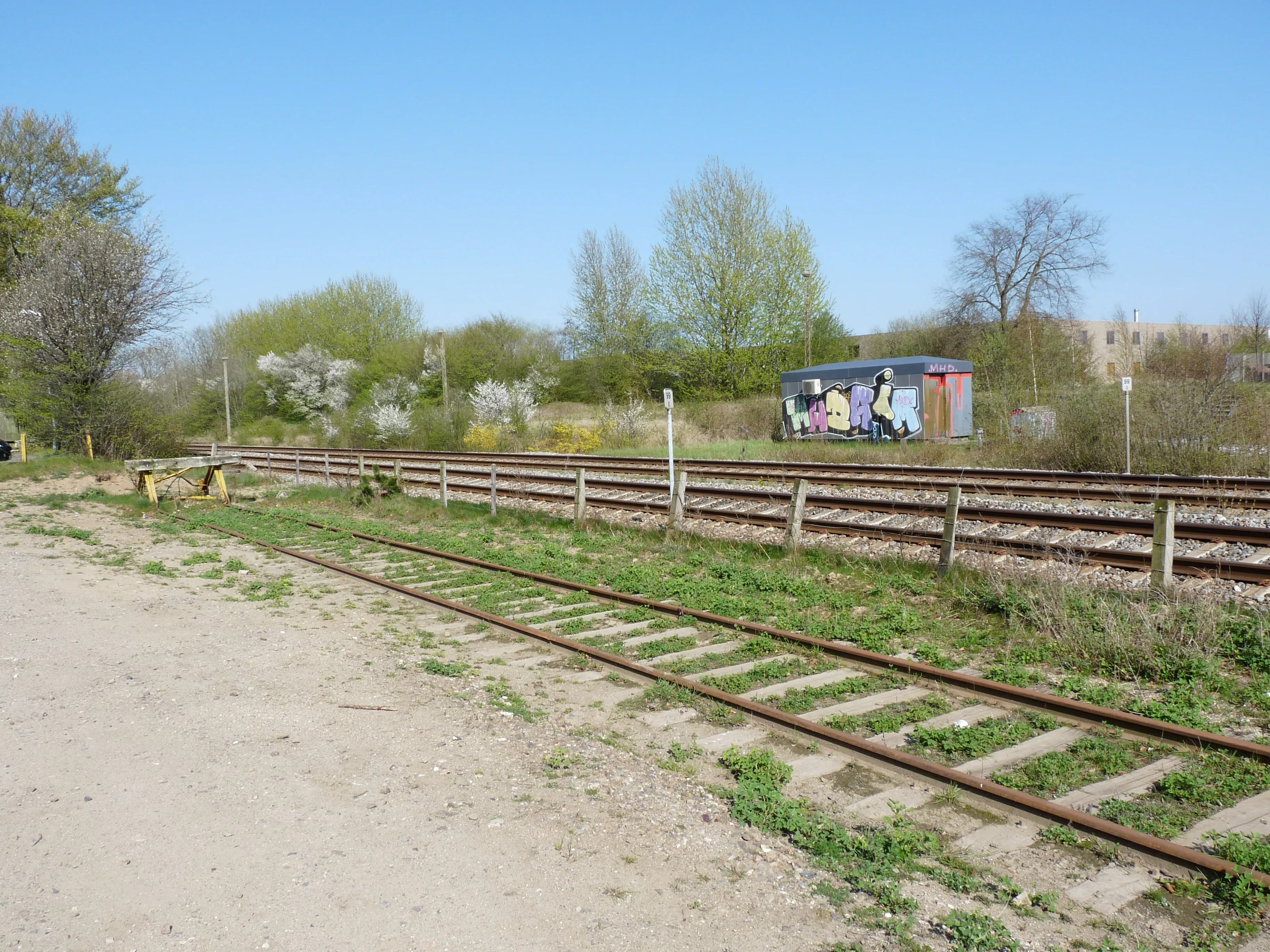Billede af Hasselager Station - Station er nedrevet, men Hasselager Station har ligget her. Billede af Hasselager Station - Station er nedrevet, men Hasselager Station har ligget her.