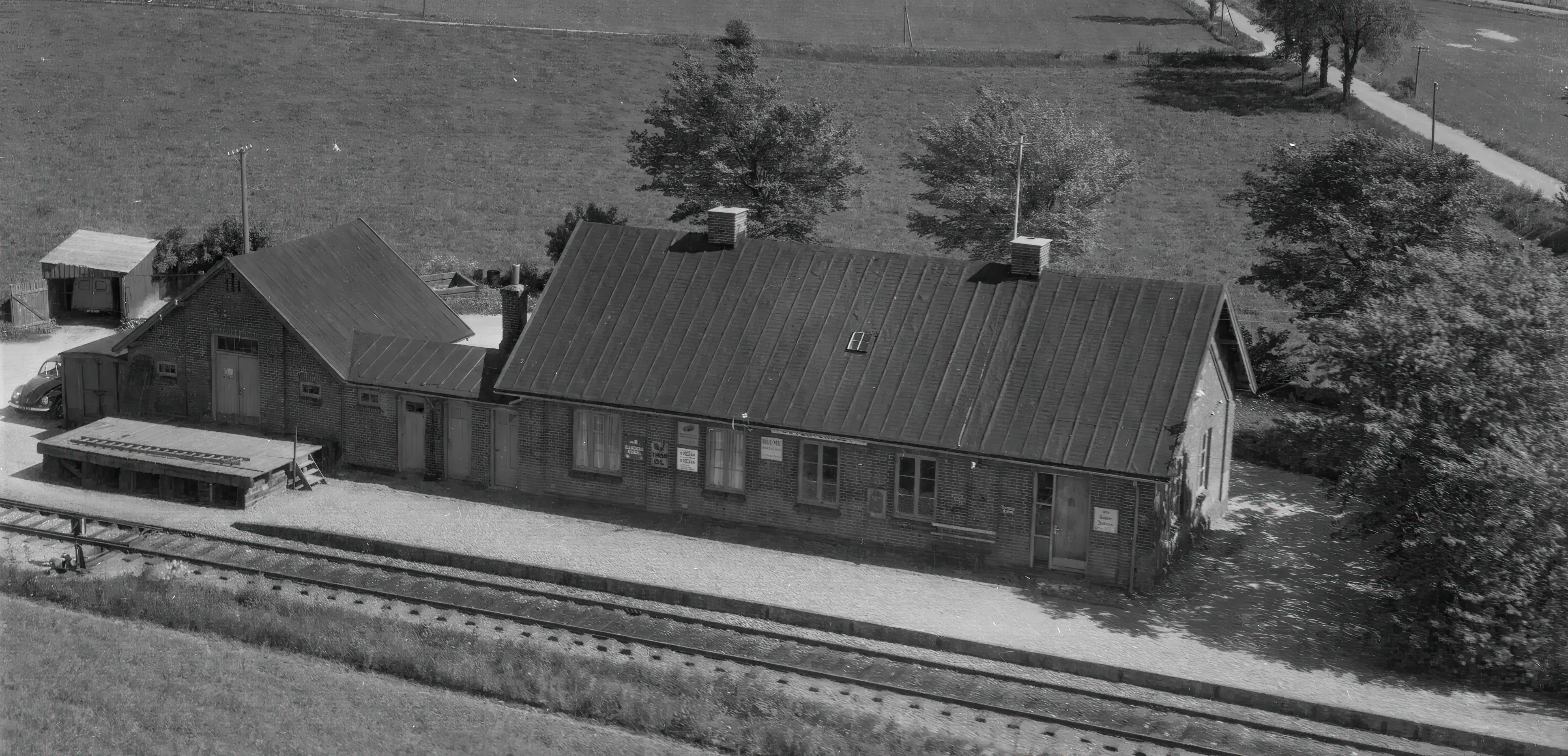 Billede af Øster Tørslev Station.