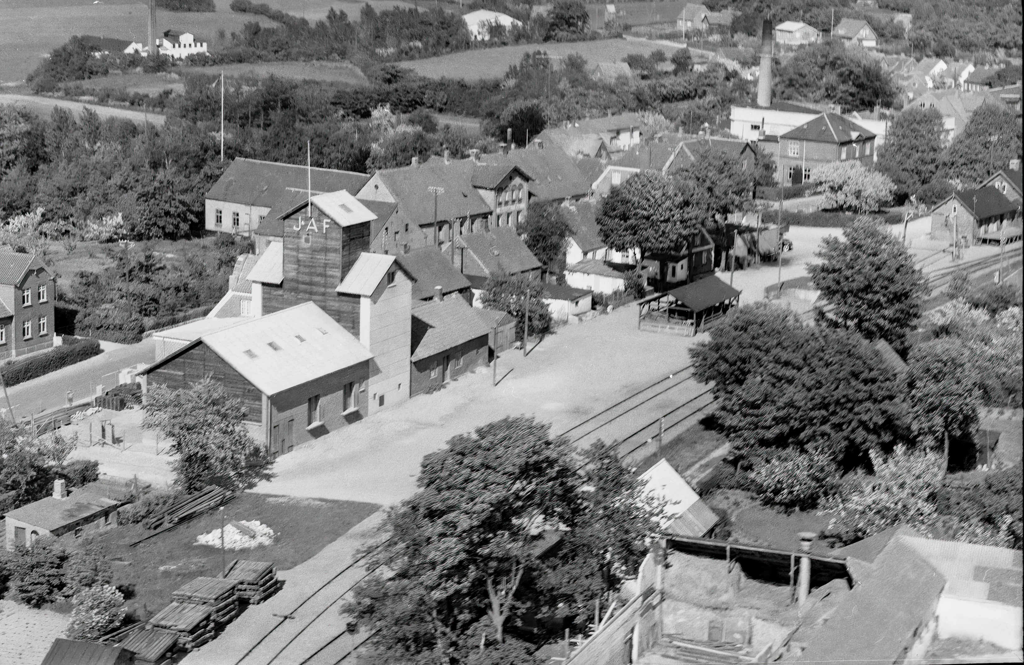 Billede af Havndal Station. Billede af Havndal Station.