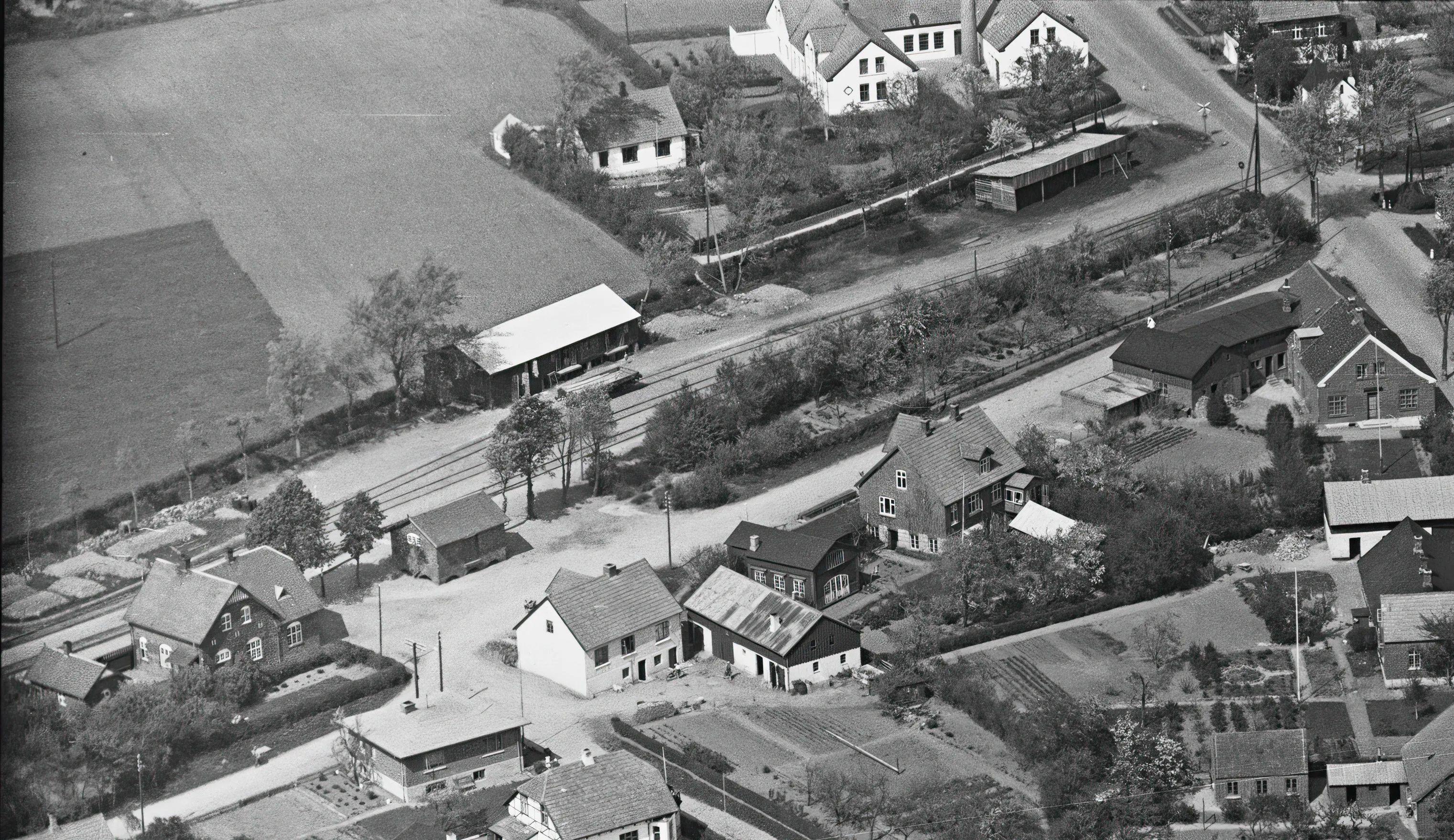 Billede af Harlev Station.