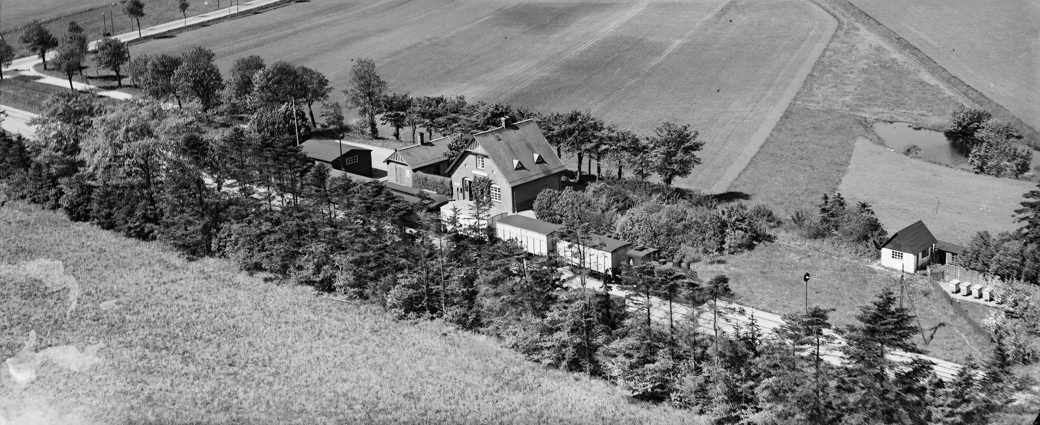 Billede af Anbæk Station.