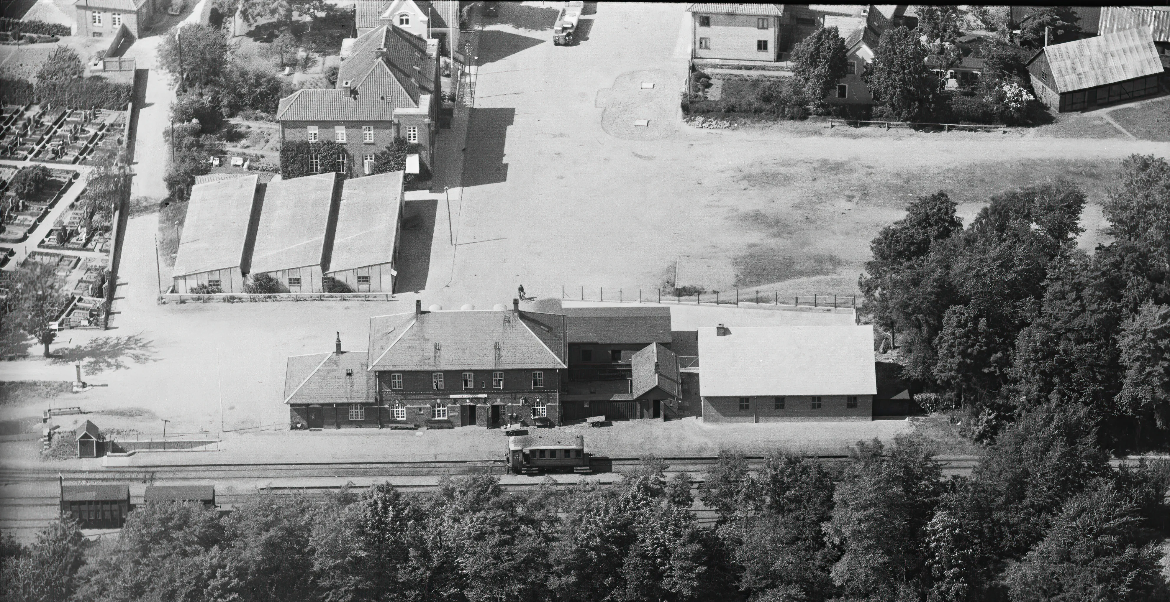 Billede af Hammel Station.