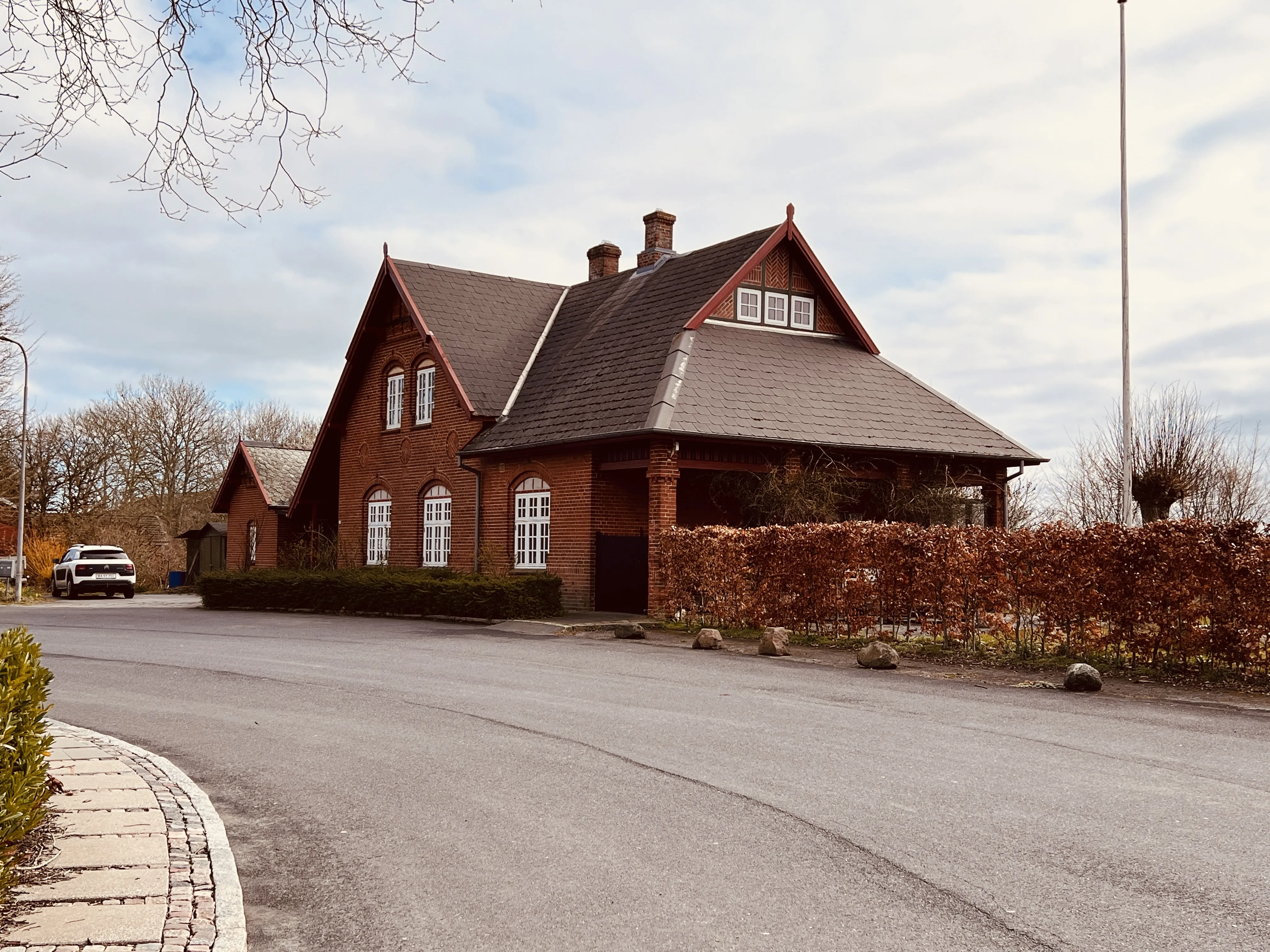 Billede af Ørting Station.