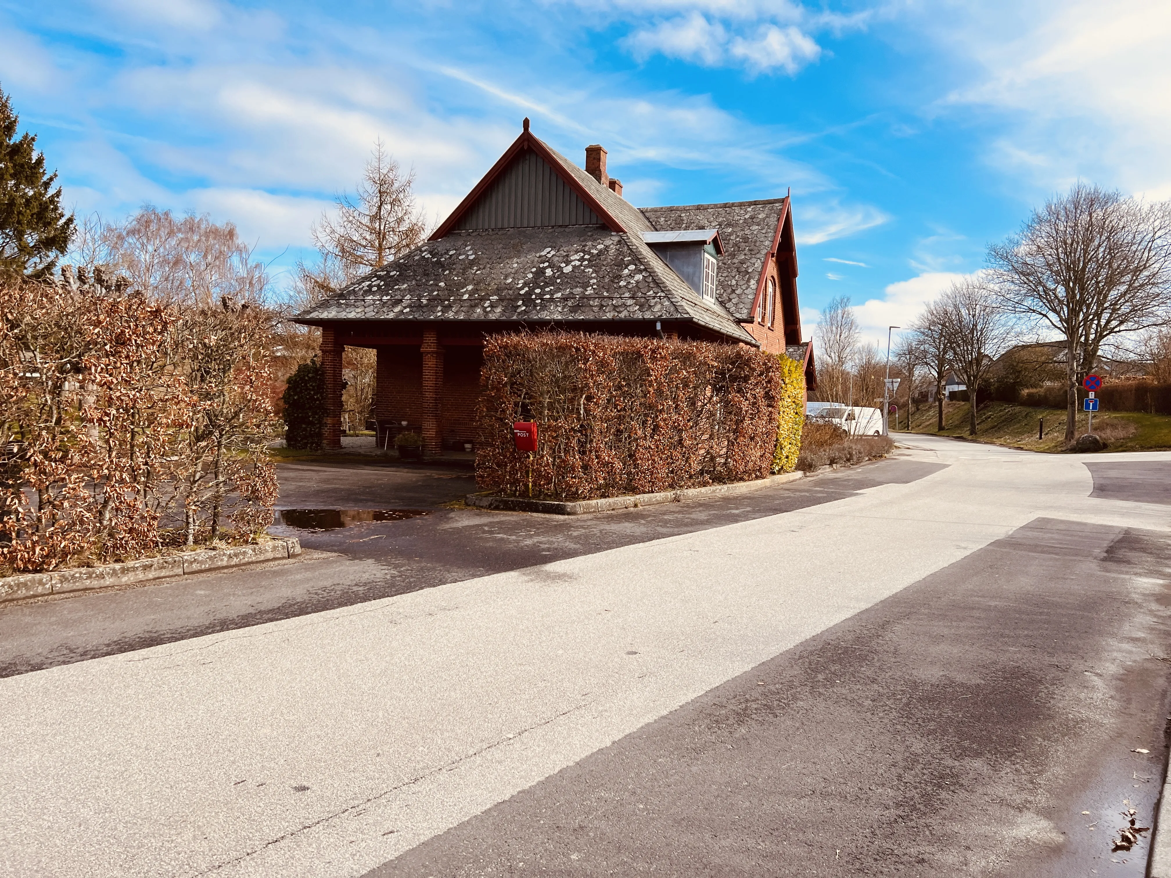 Billede af Hundslund Station.