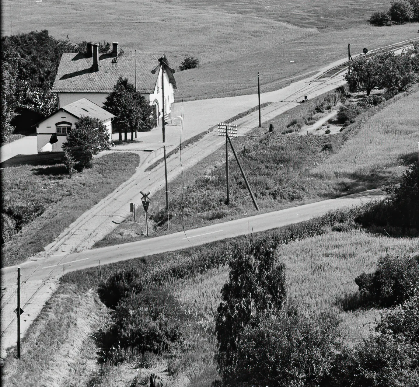 Billede af Haldrup Station.