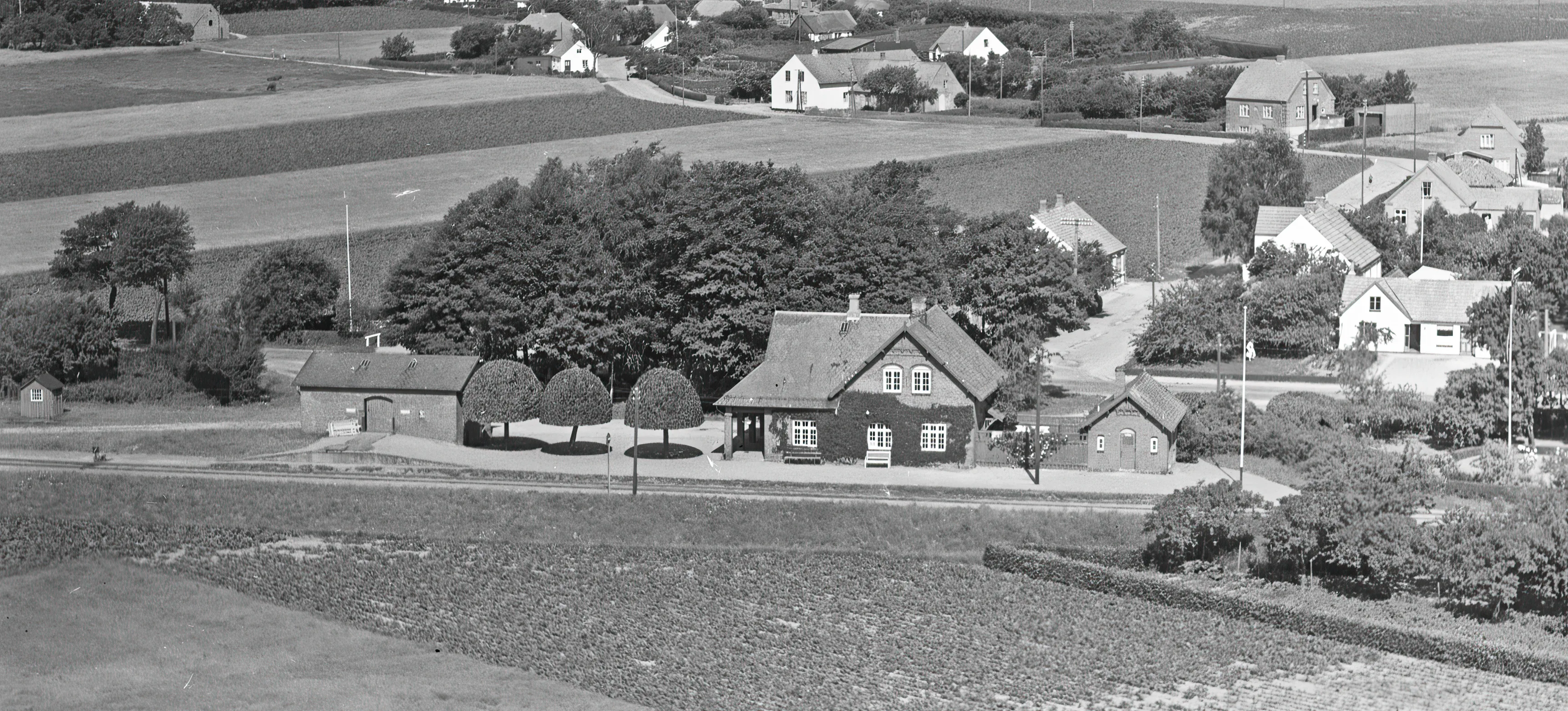 Billede af Ørting Station.