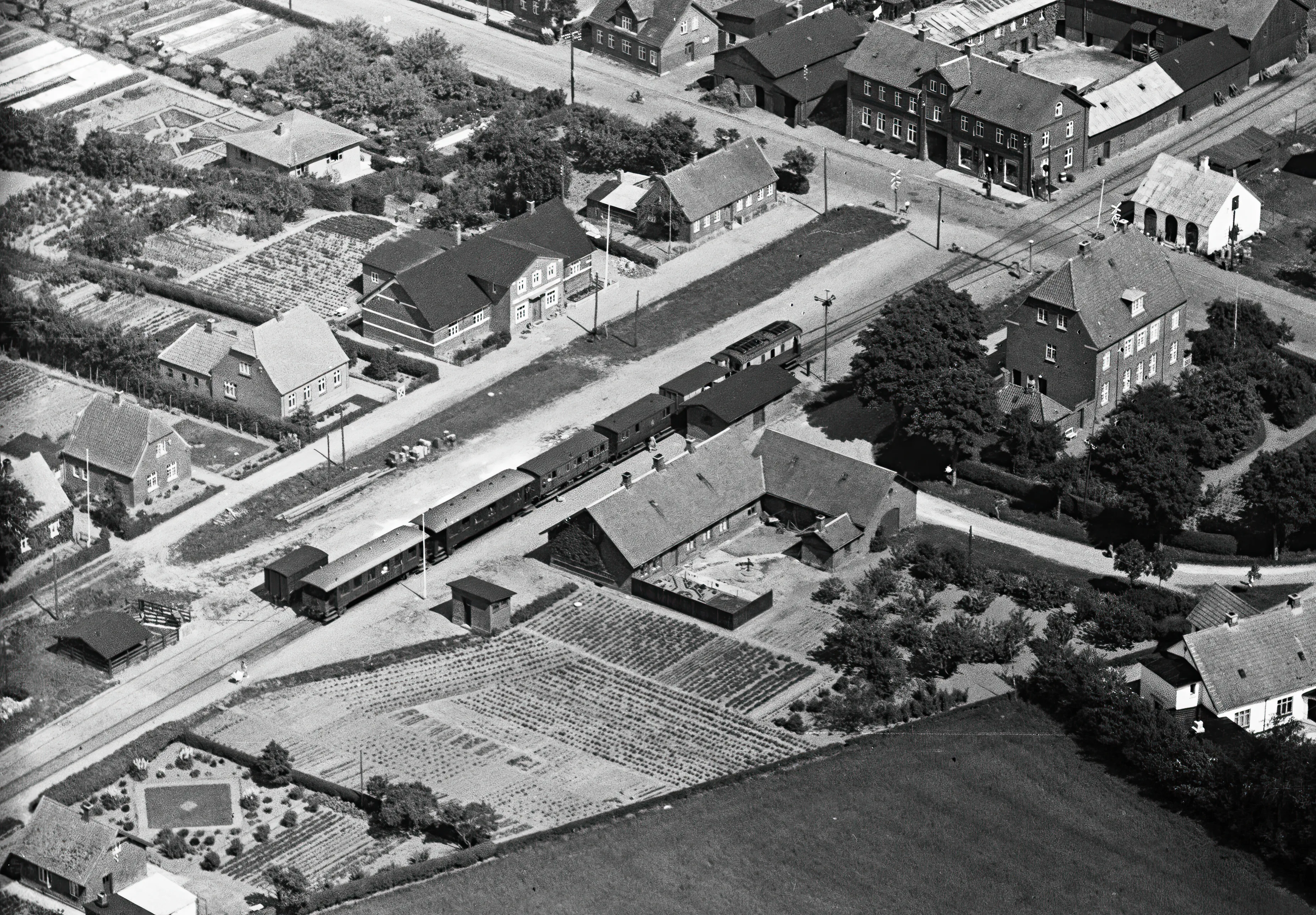 Billede af Bråskov Station.