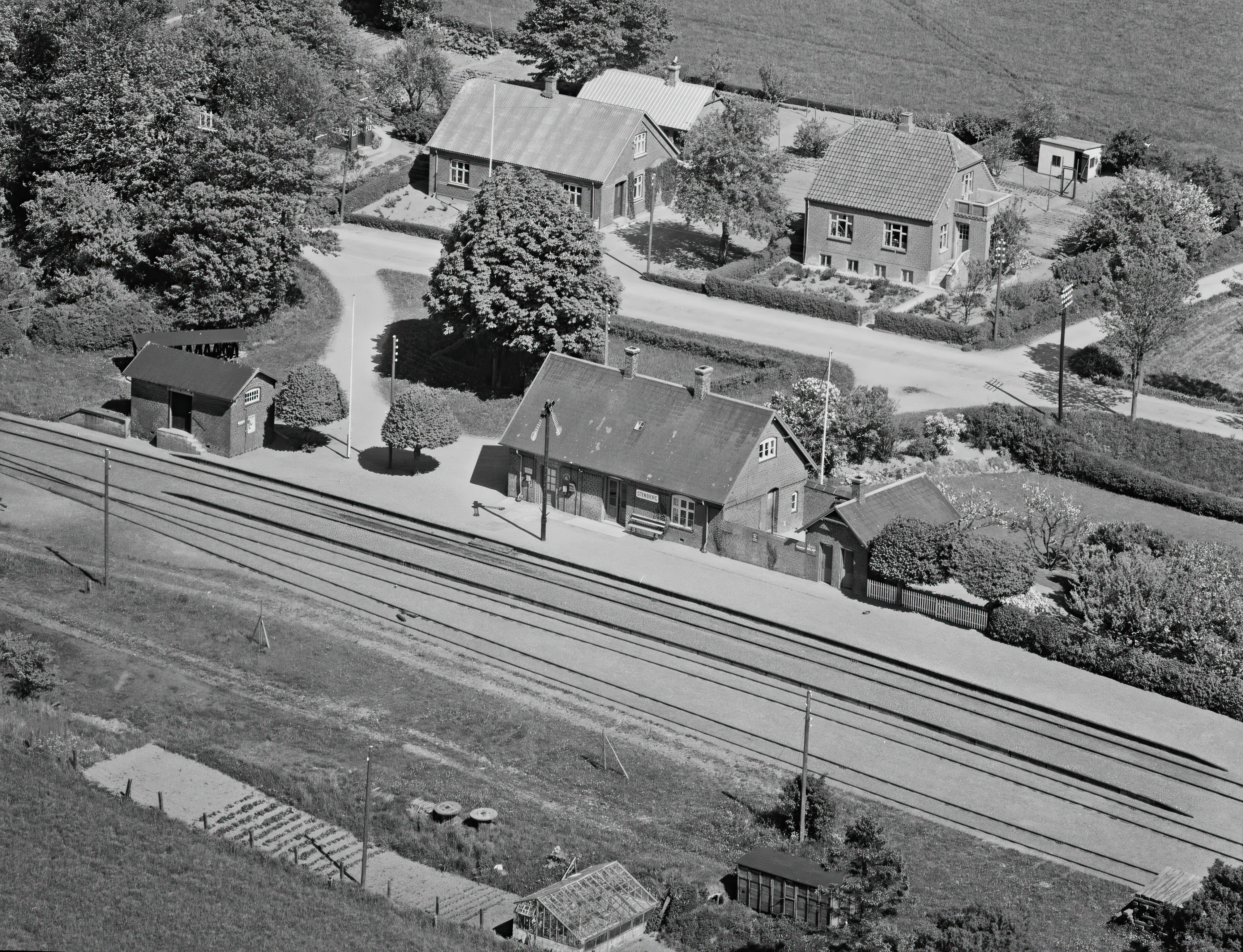 Billede af Stenbjerg Station.