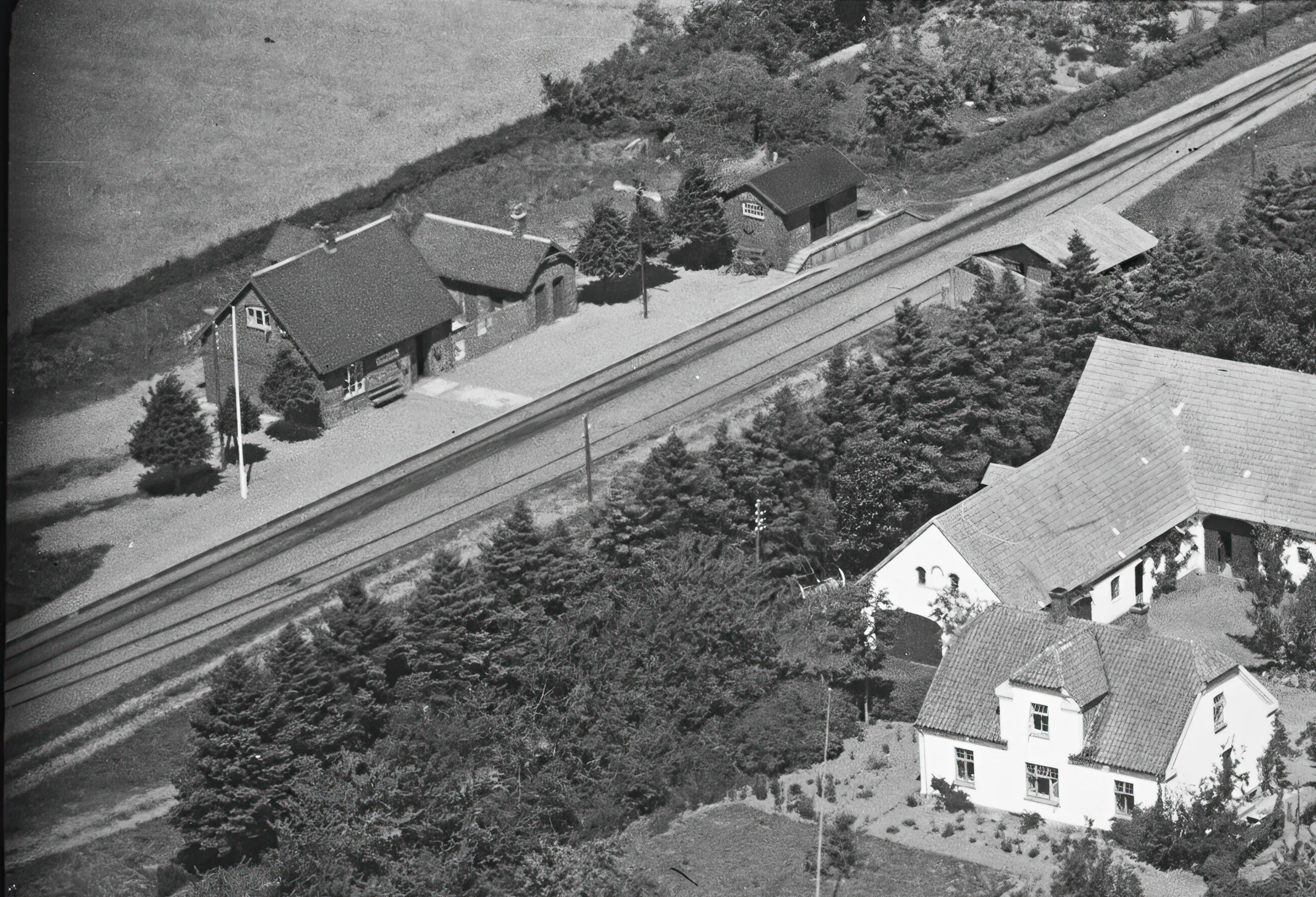 Billede af Gammelstrup Station.