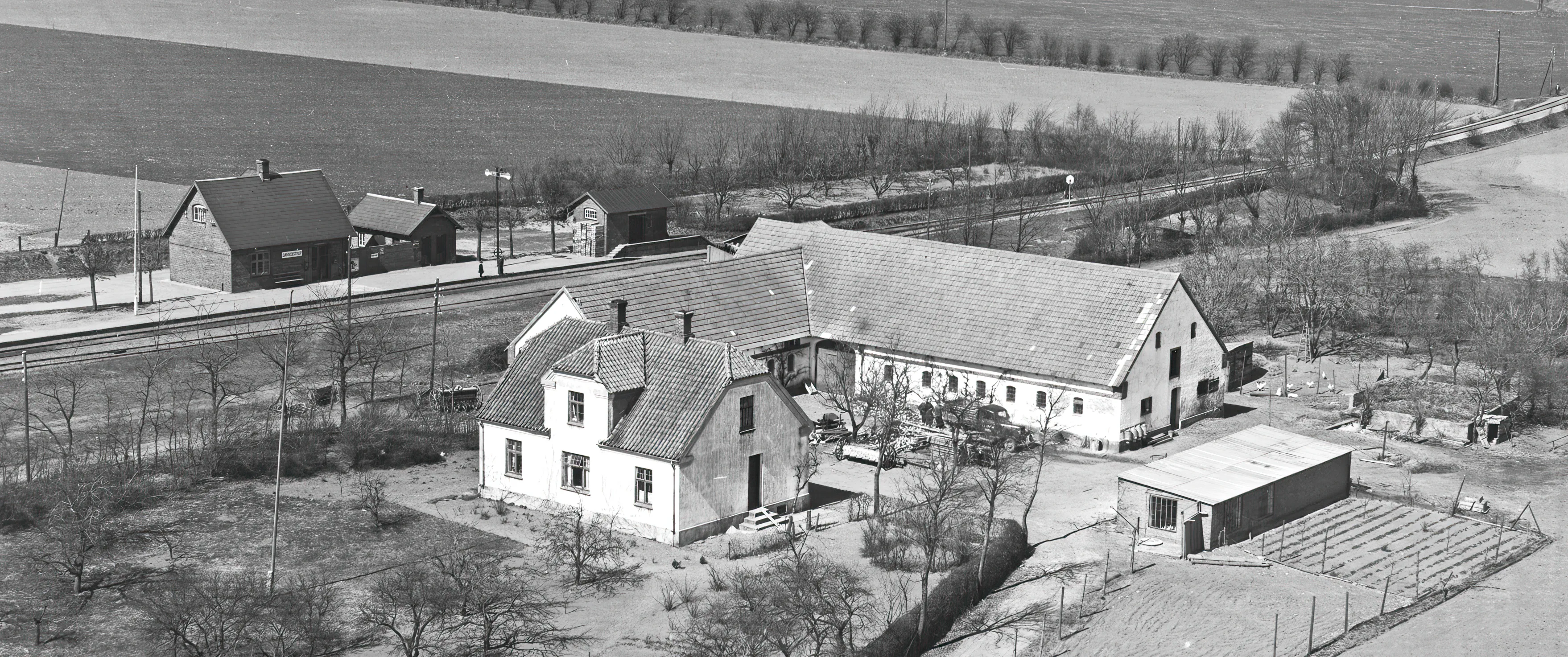 Billede af Gammelstrup Station.