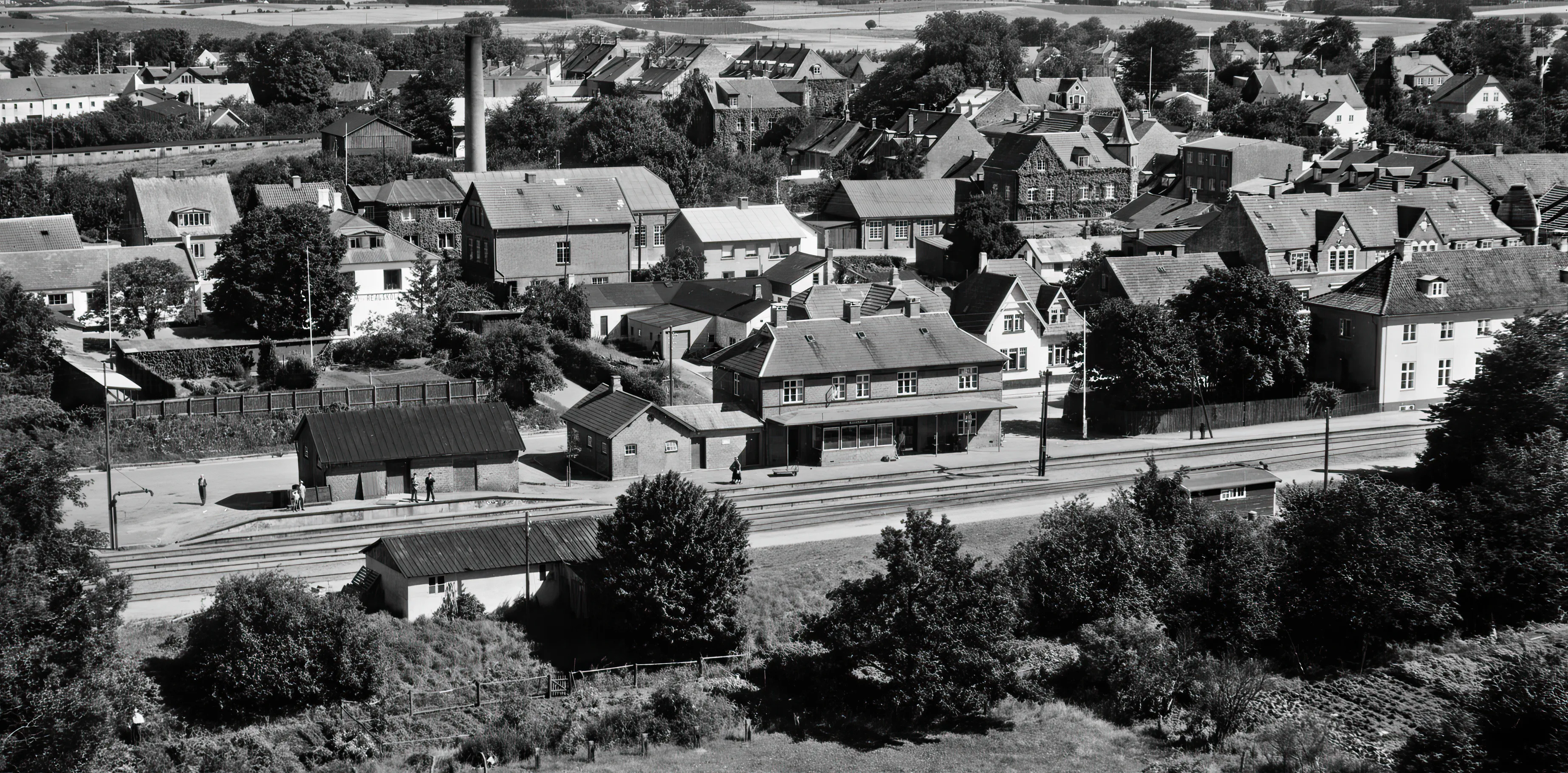 Billede af Brædstrup Station. Billede af Brædstrup Station.