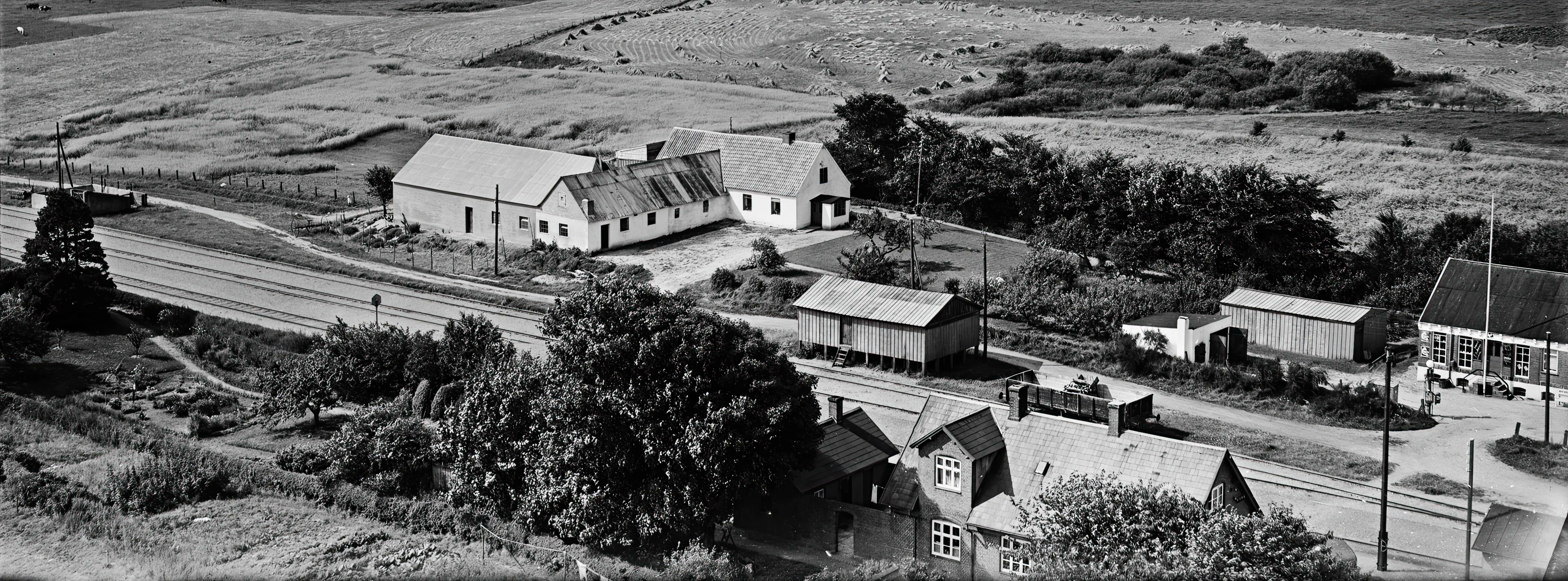 Billede af Slagballe Station. Billede af Slagballe Station.