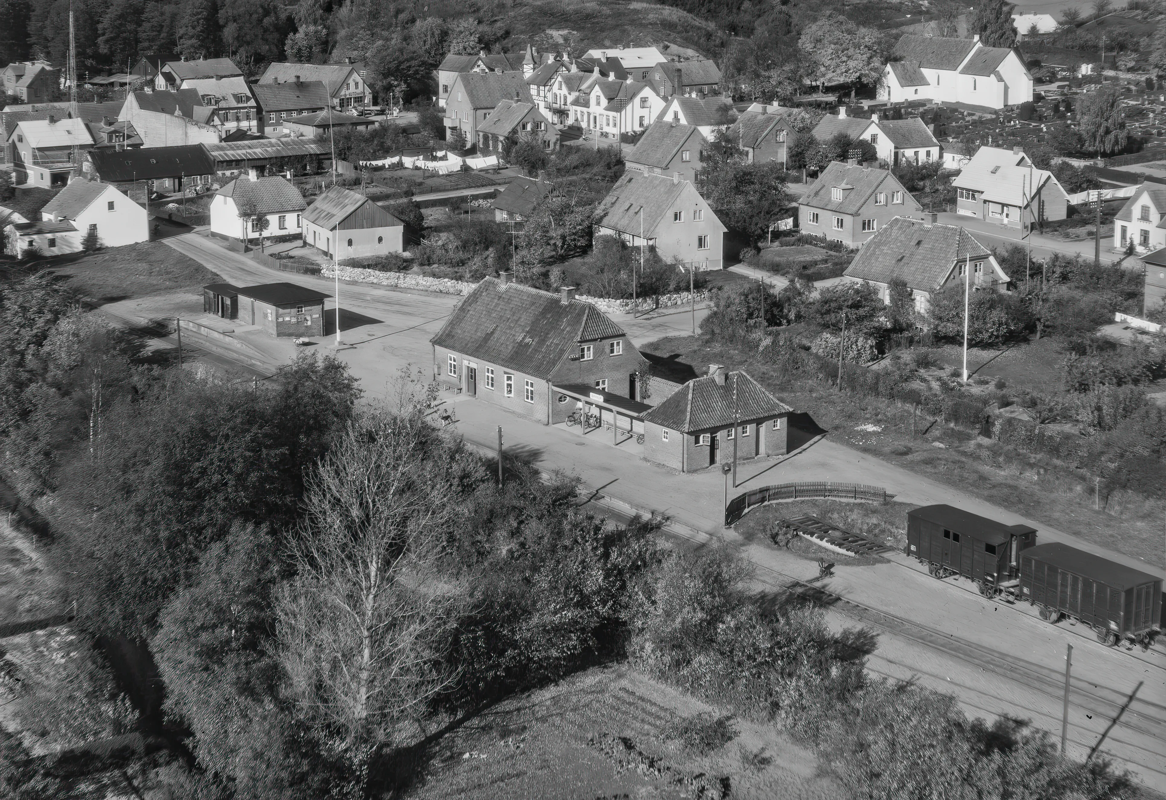 Billede af Bryrup Station.