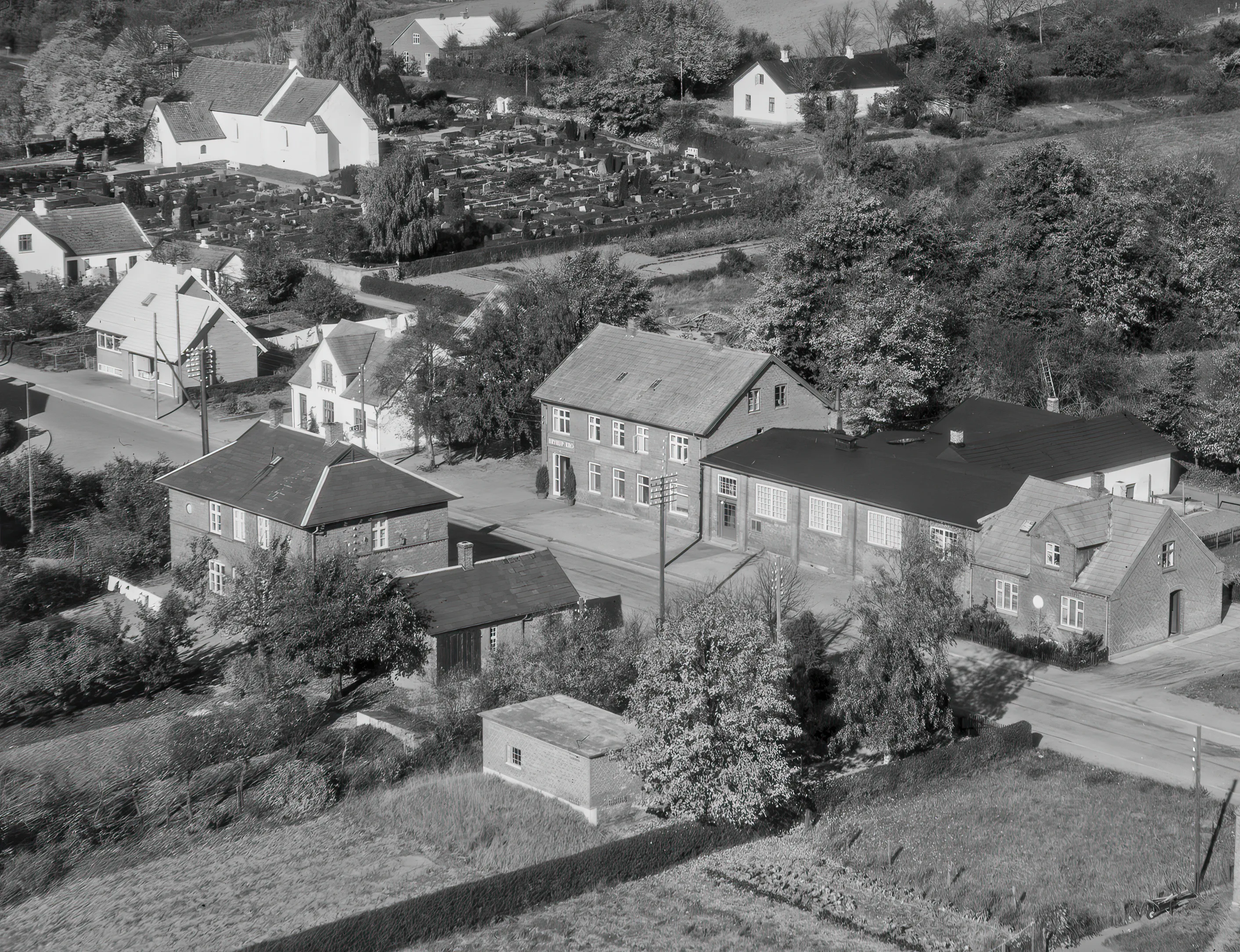 Billede af Bryrup (smalspor) Station.