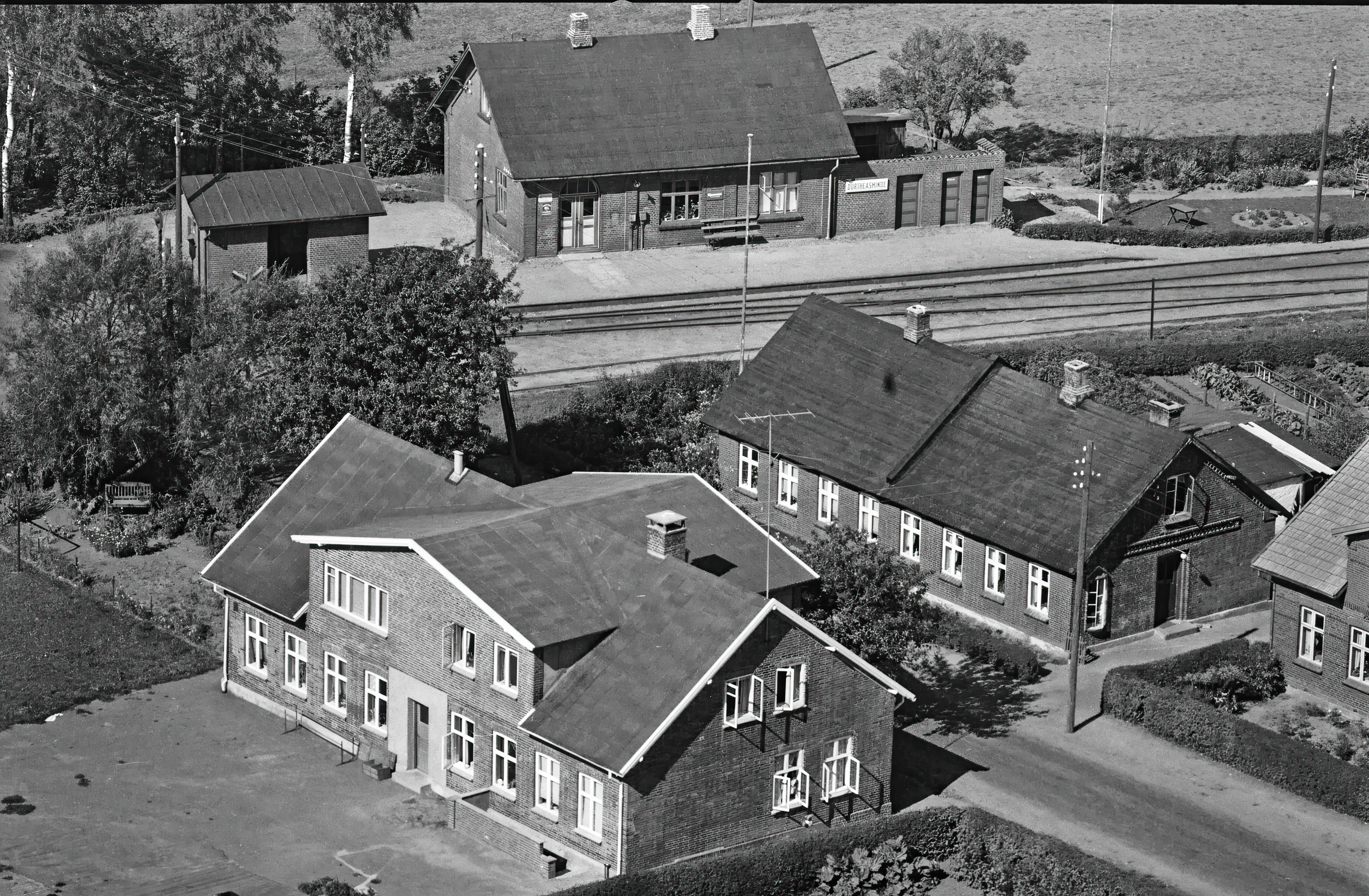 Billede af Dortheasminde Station.