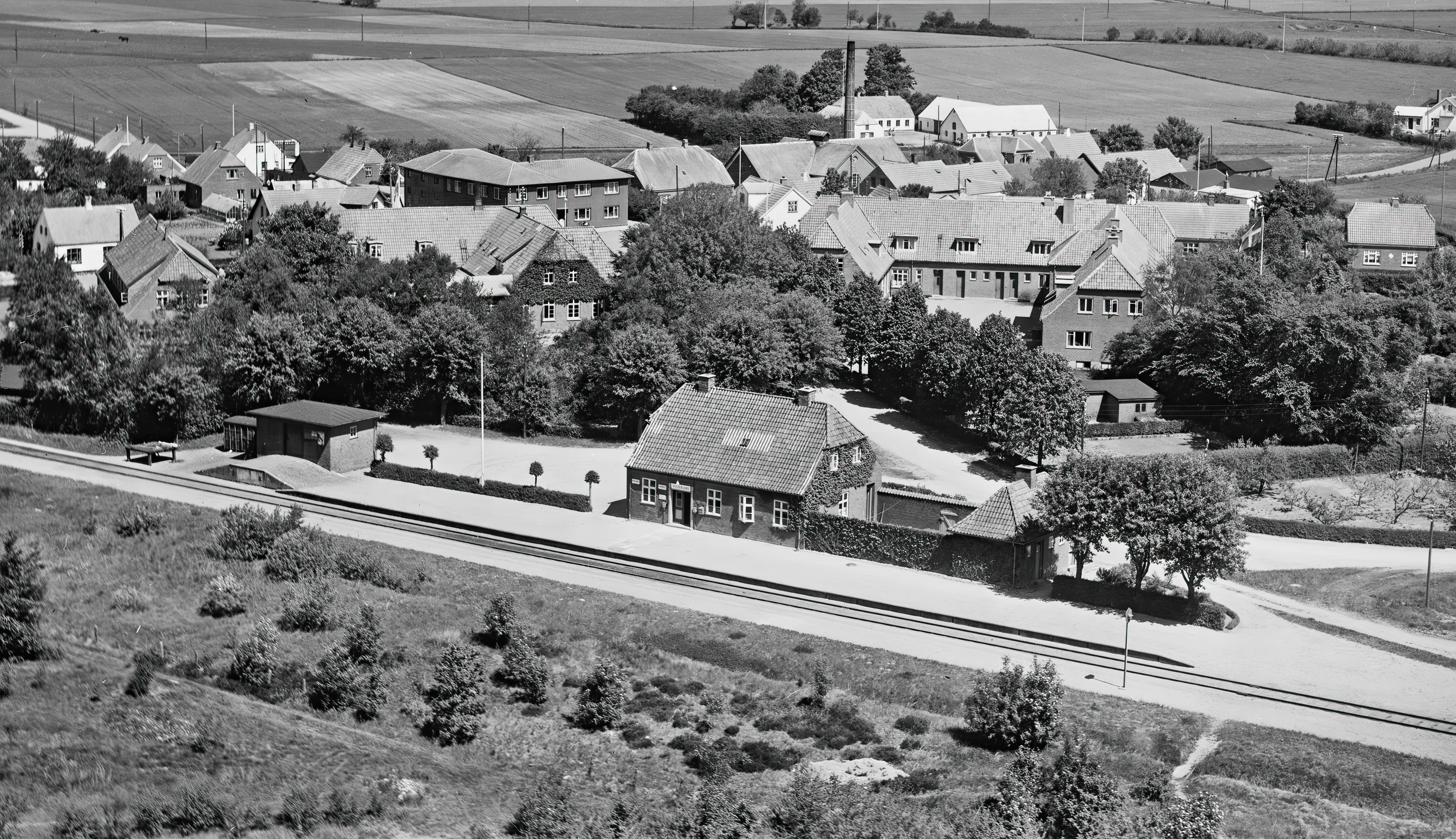 Billede af Vesterlund Station. Billede af Vesterlund Station.