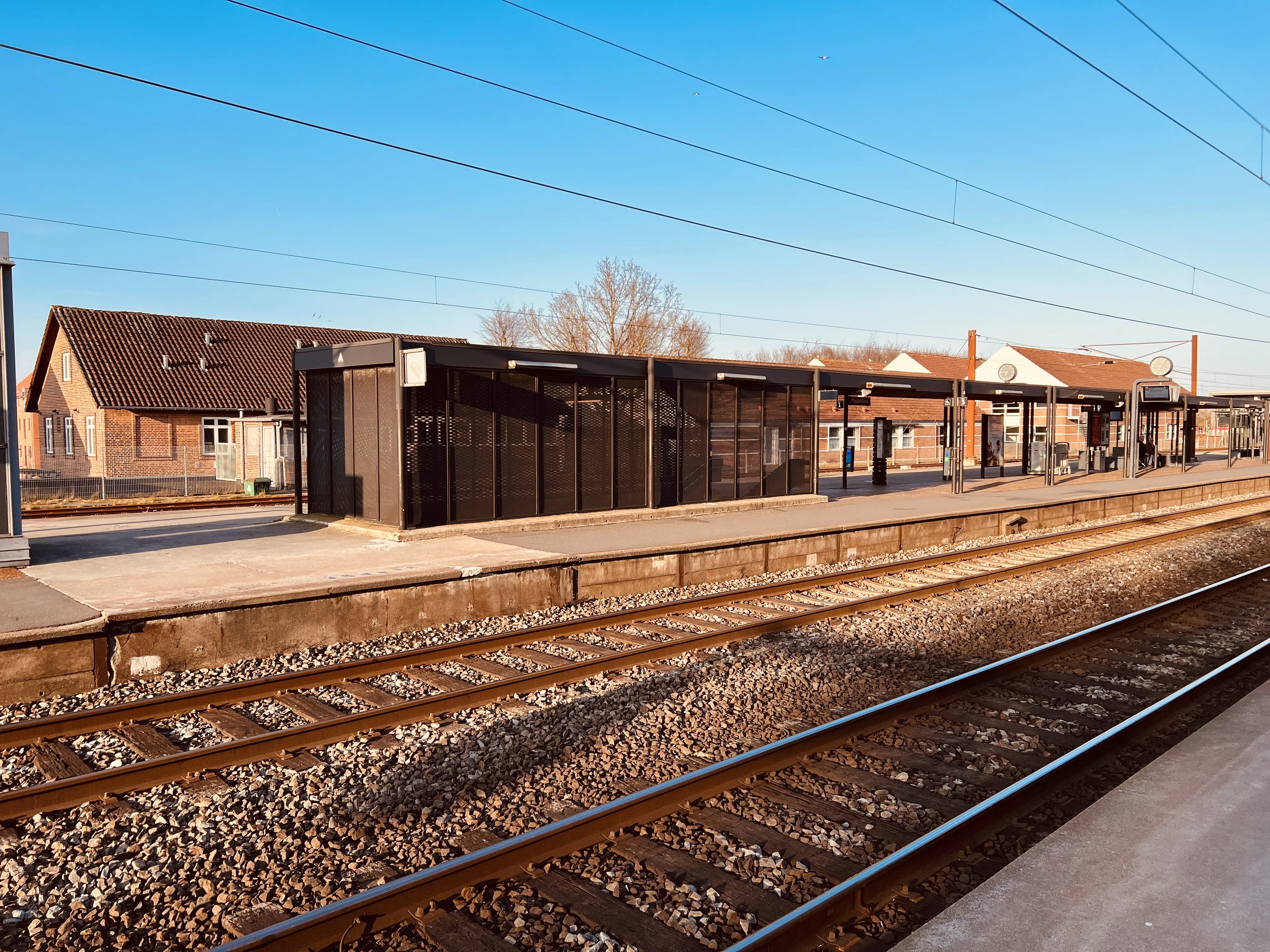 Billede af Middelfart Station.