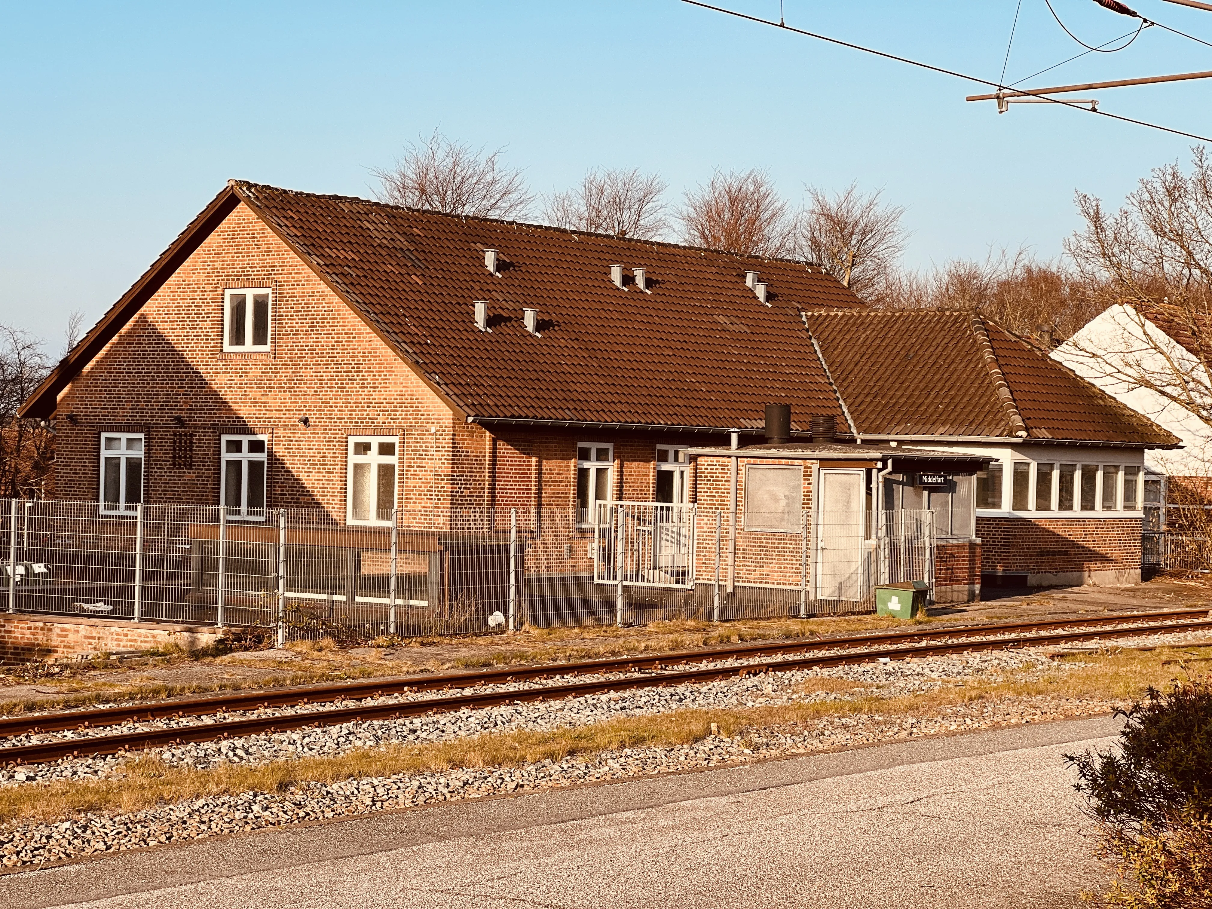 Billede af Middelfart Station.