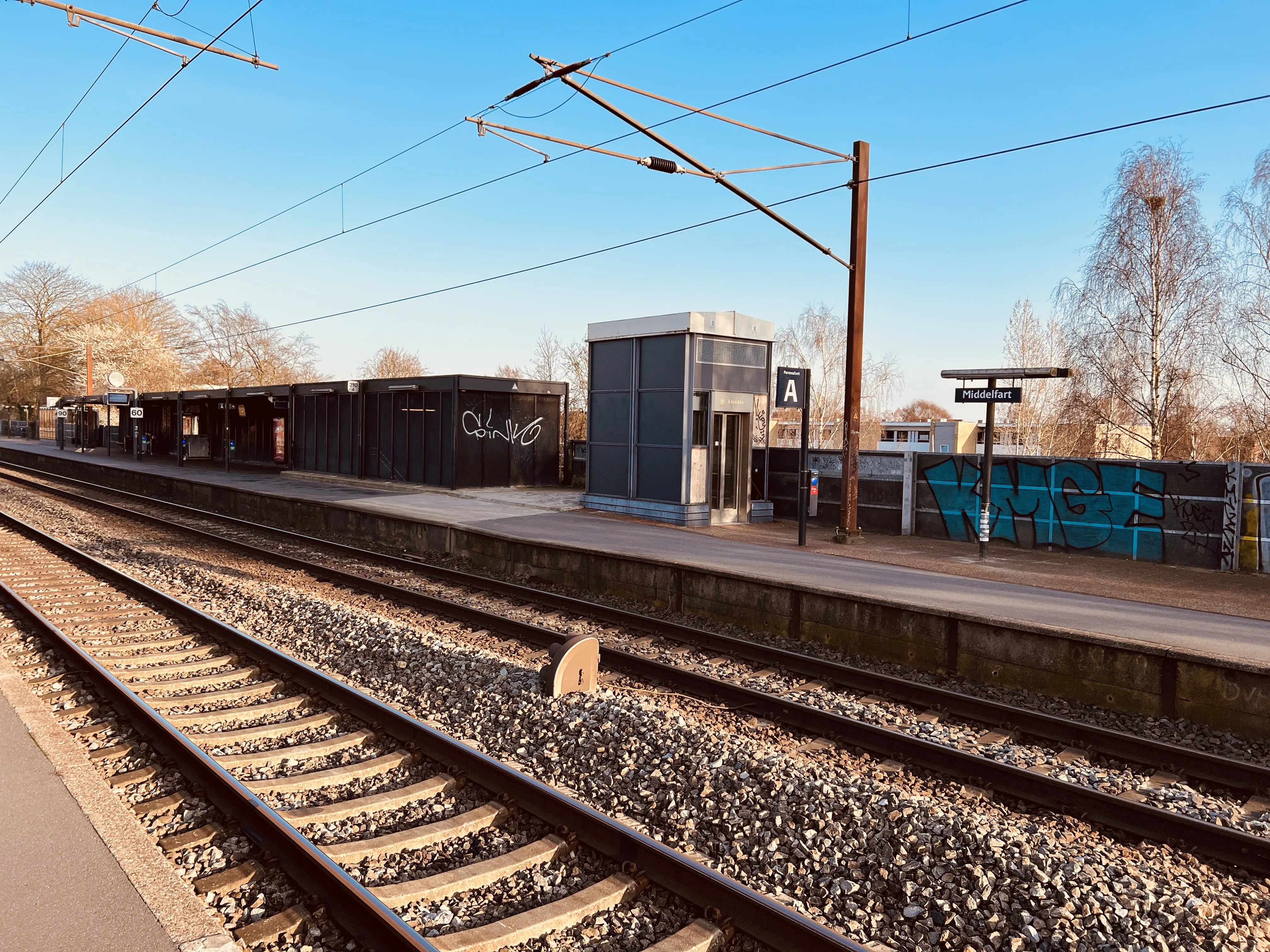 Billede af Middelfart Station.