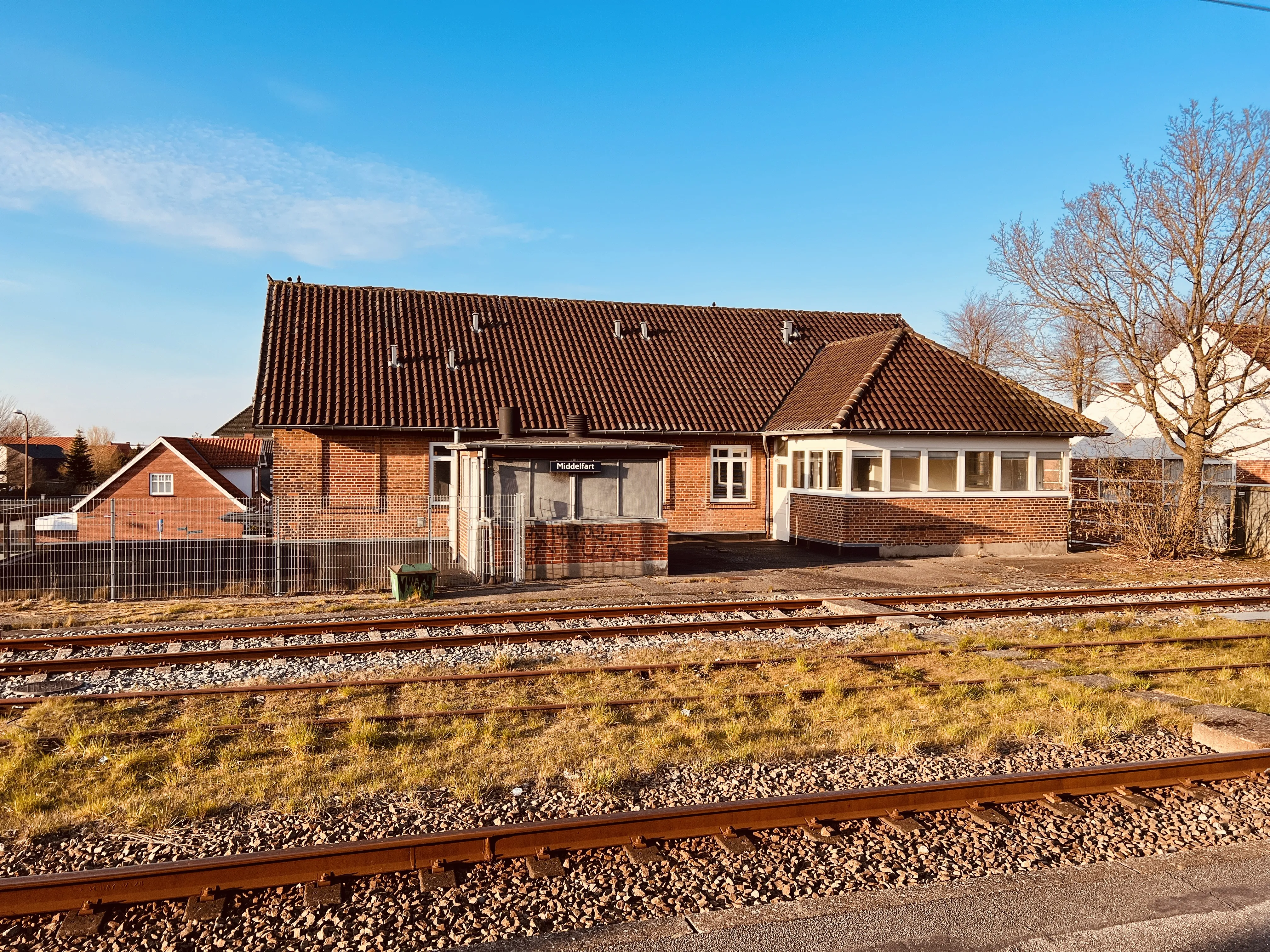 Billede af Middelfart Station.