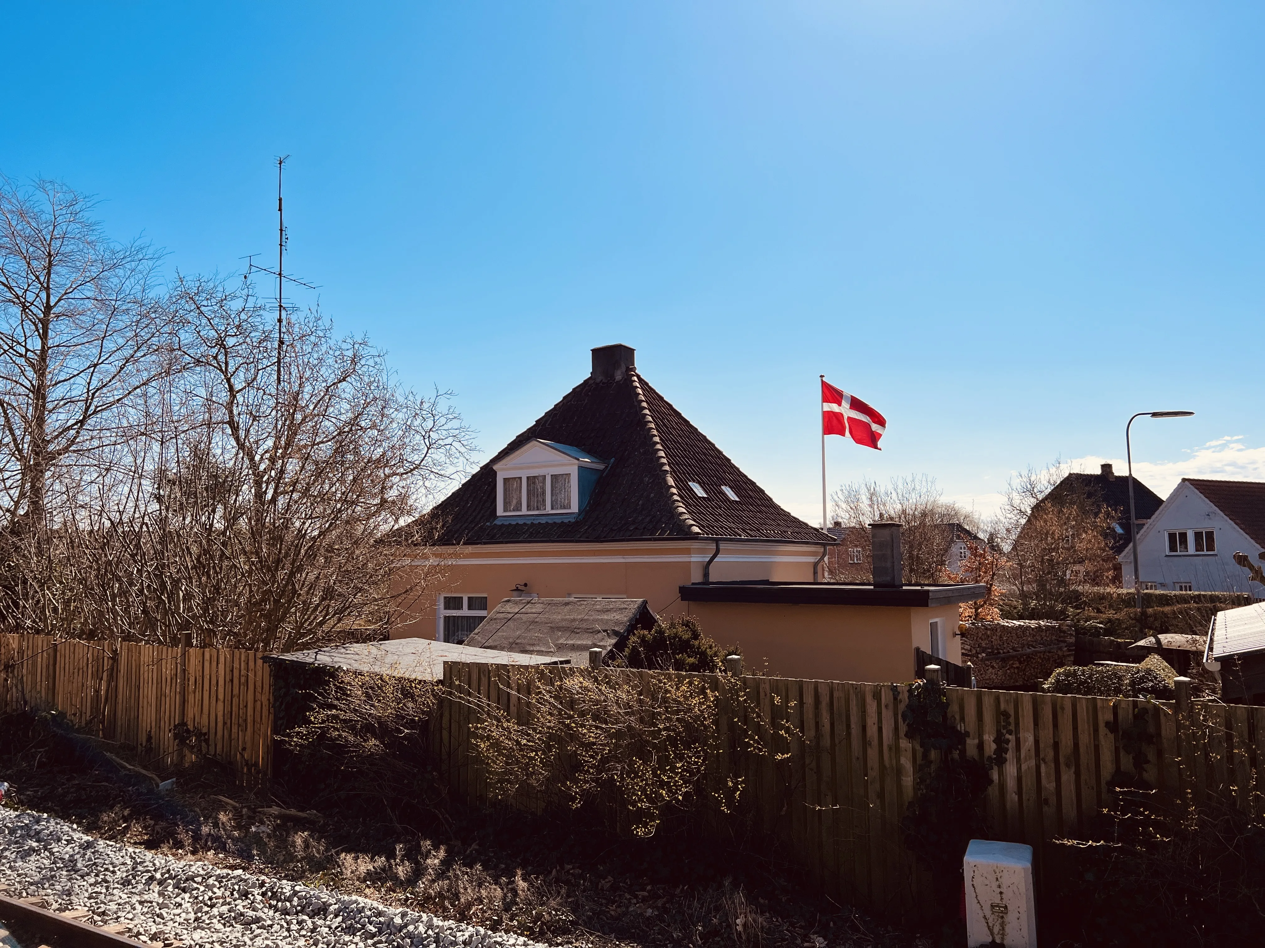 Billede af SNNB tjenesteboligen ved Nagelsti Trinbræt.