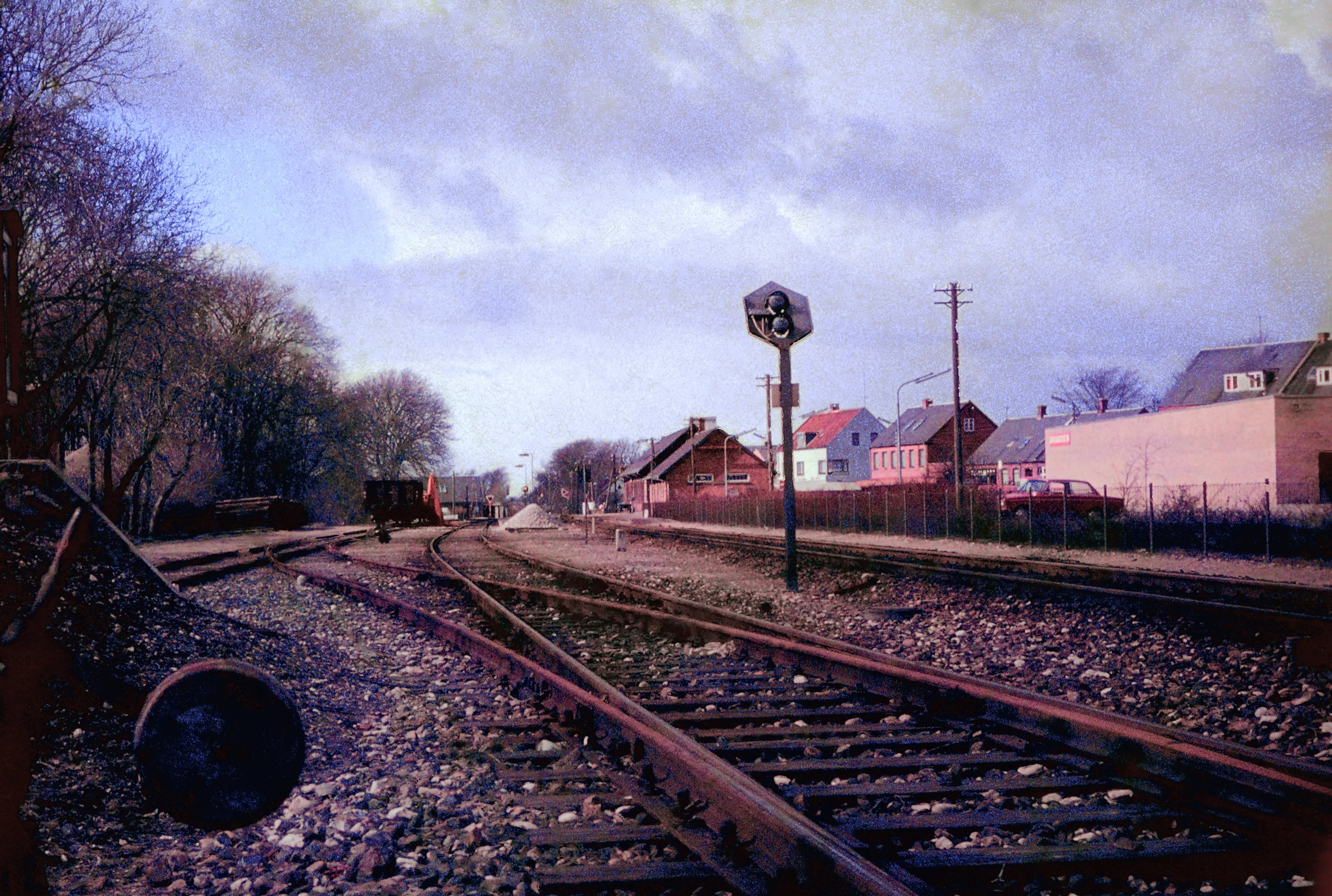 Billede af Hvidbjerg Station. Billede af Hvidbjerg Station.