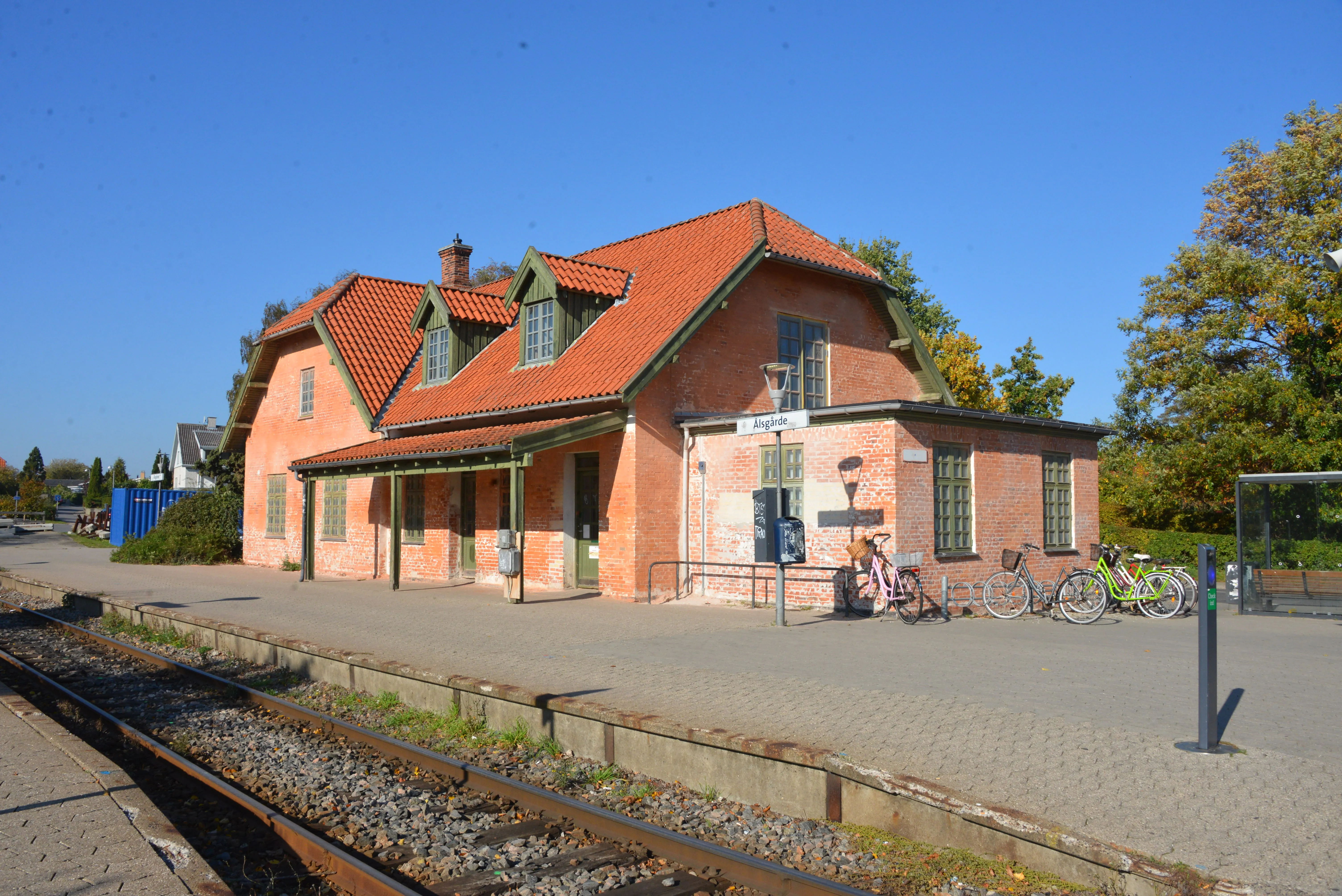 Billede af Ålsgårde Station.