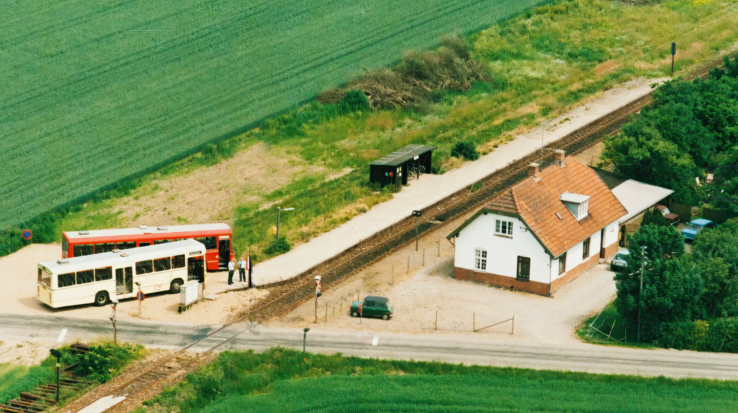 Billede af Sandby Station.