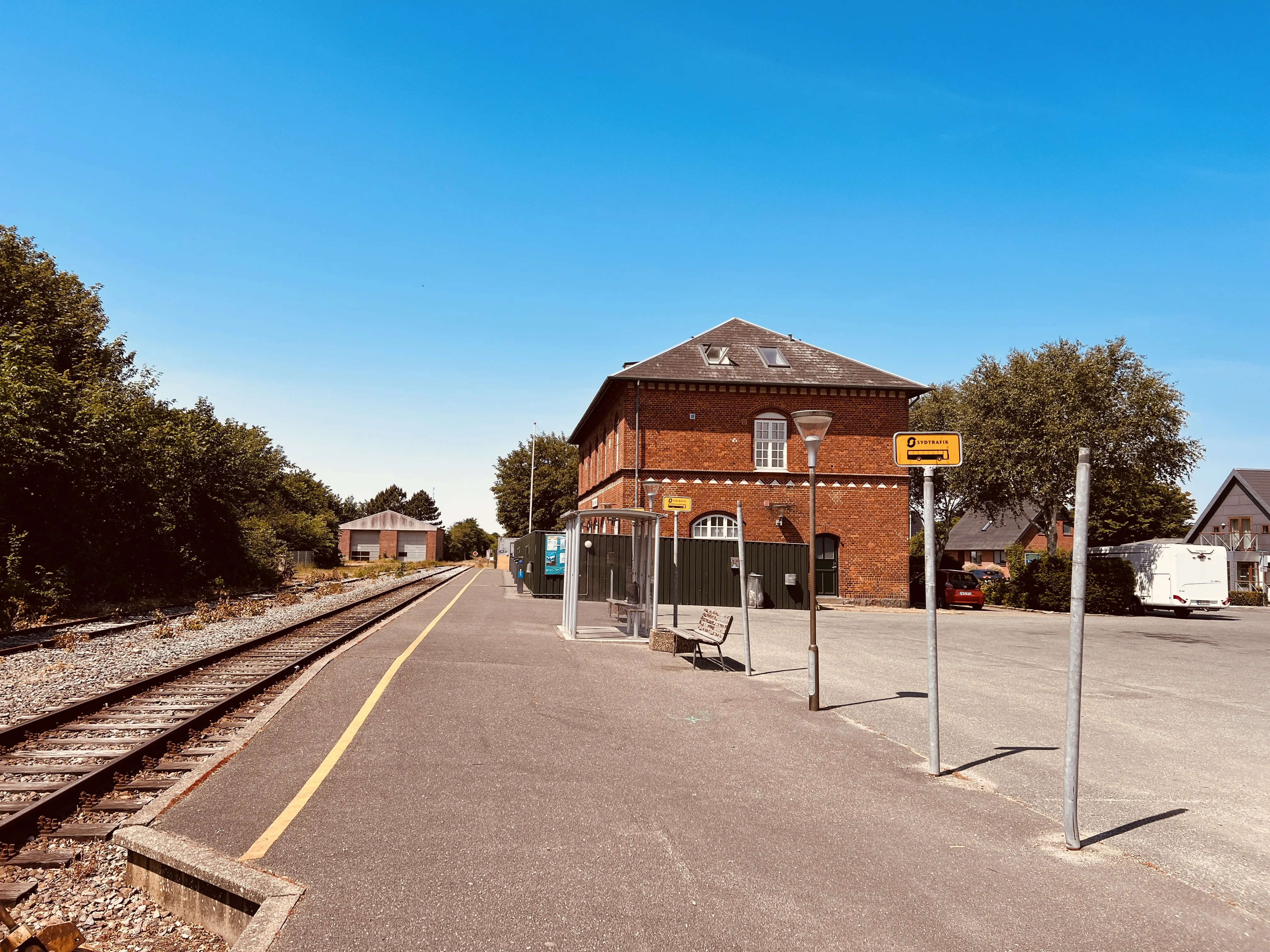 Billede af Nørre Nebel Station. Billede af Nørre Nebel Station.