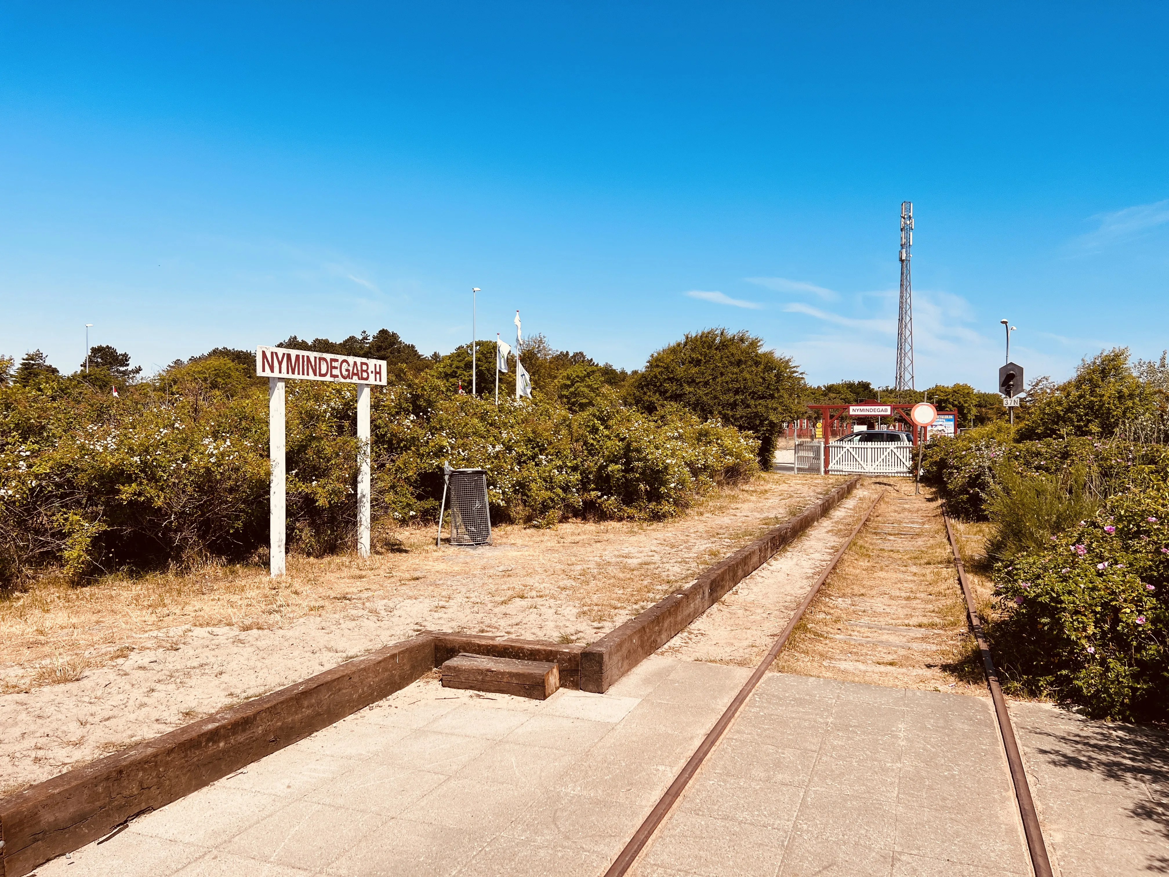 Billede af Nymindegab Station.